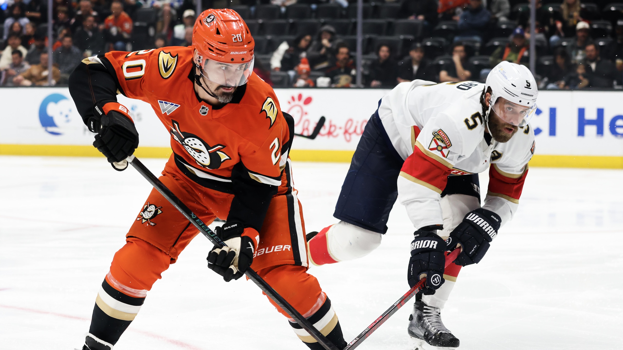 Florida Panthers v Anaheim Ducks