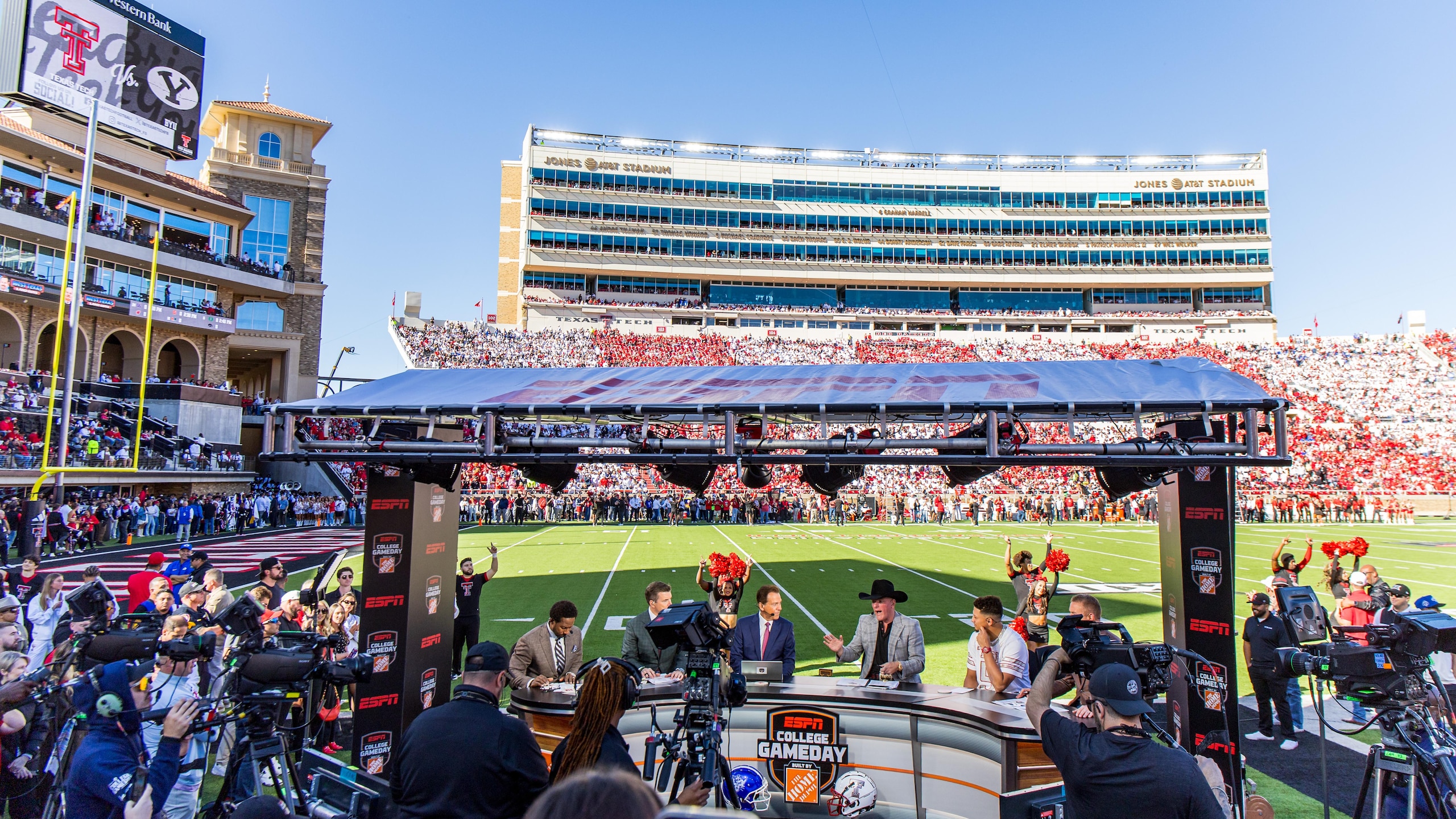 ESPN's College GameDay at BYU v Texas Tech ESPN's College GameDay at BYU v Texas Tech