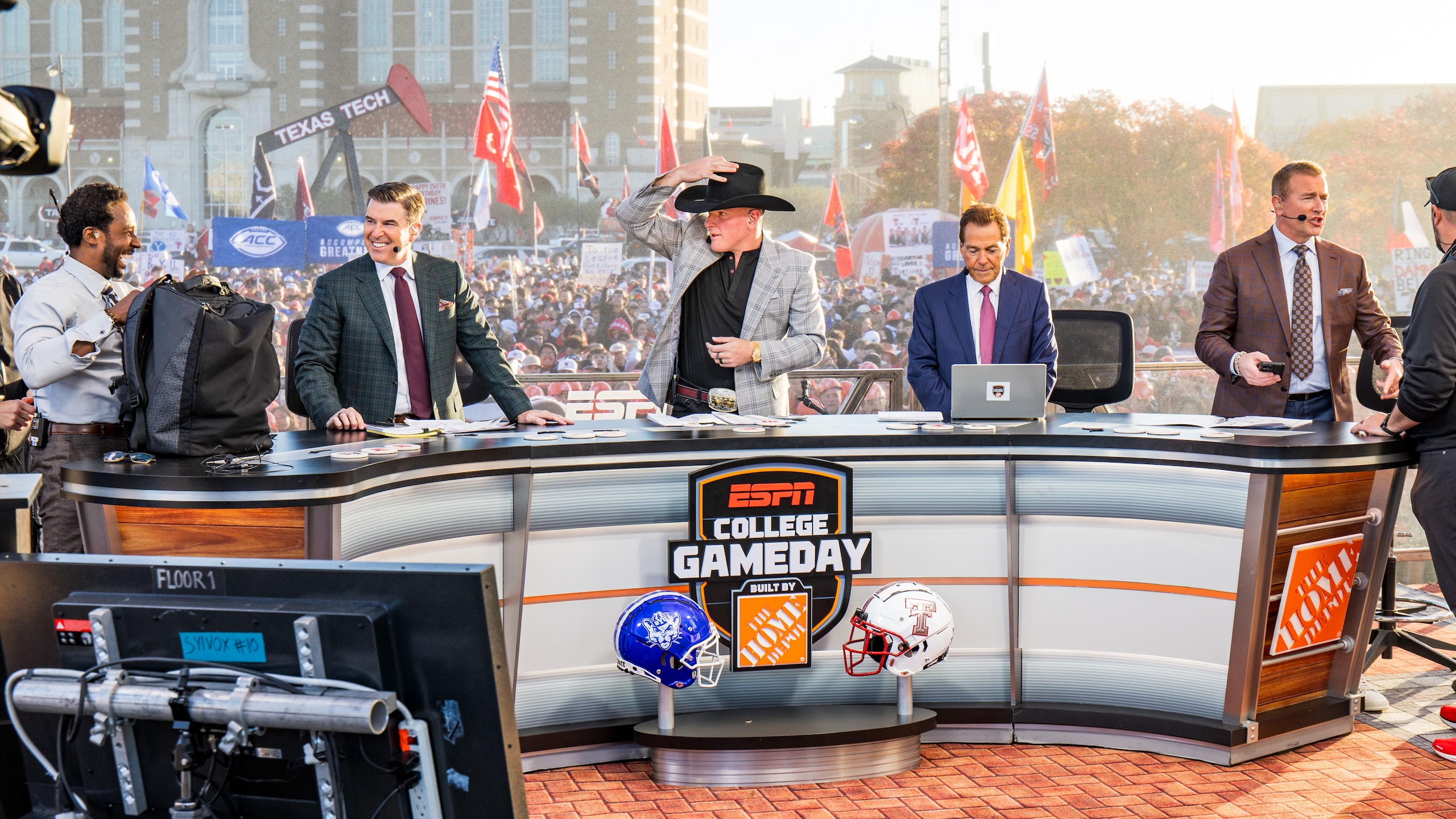 ESPN's College GameDay at BYU v Texas Tech ESPN's College GameDay at BYU v Texas Tech