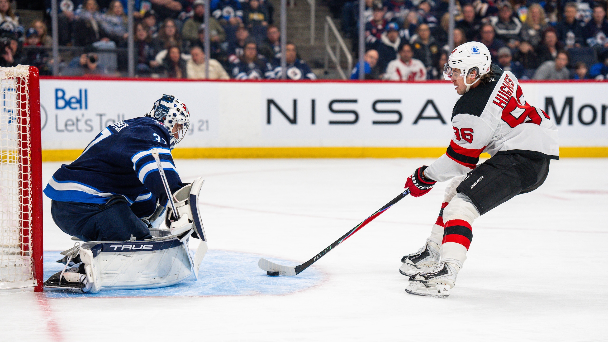 New Jersey Devils v Winnipeg Jets