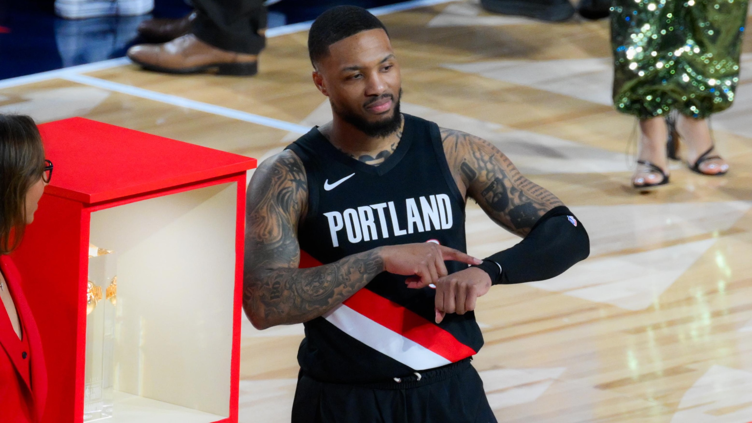 Damien Lillard won 3 points contest at 2026 NBA All Star