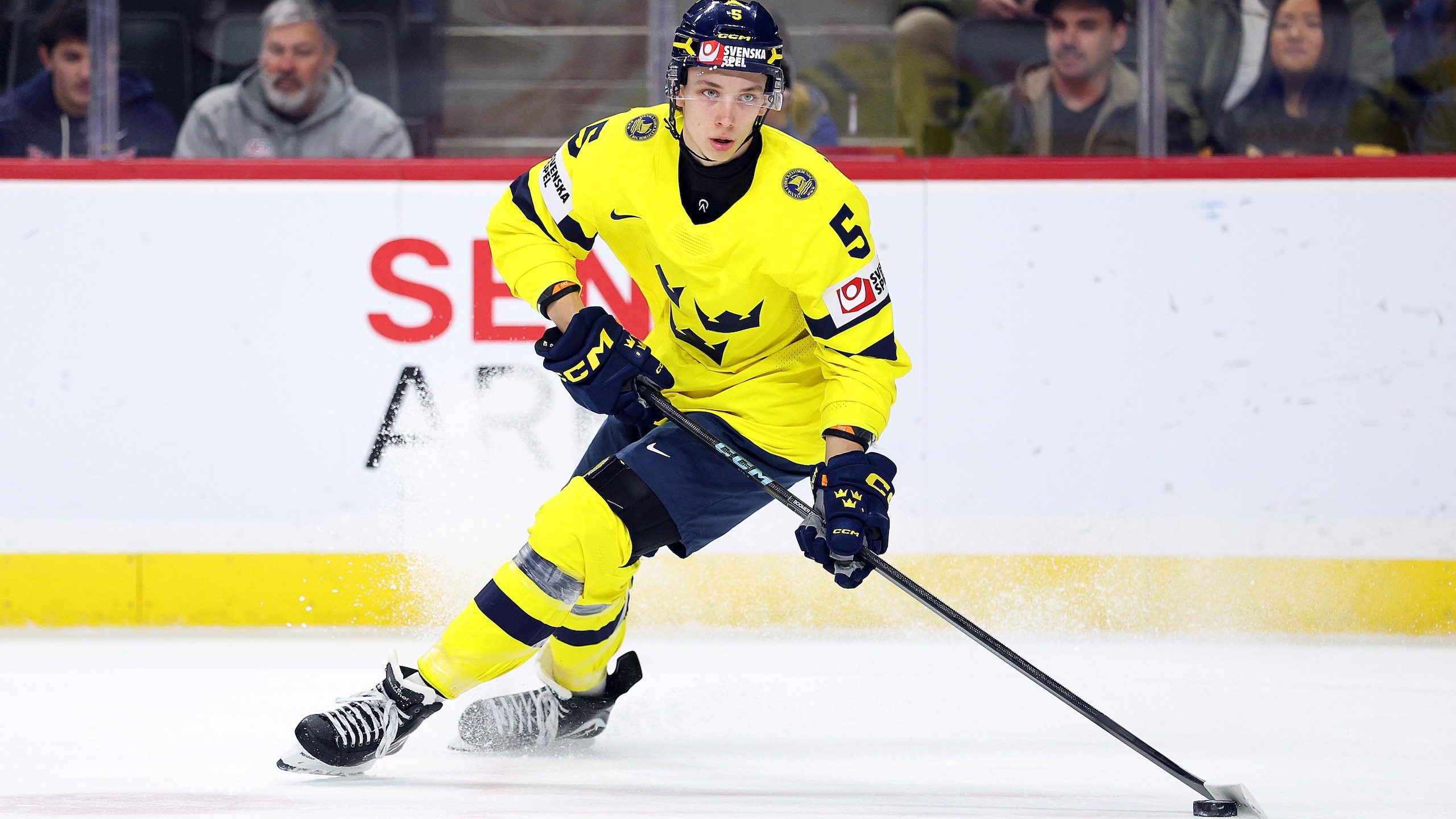 Quarterfinals, Game 22 Sweden vs Latvia - 2026 IIHF World Junior Hockey Championship
