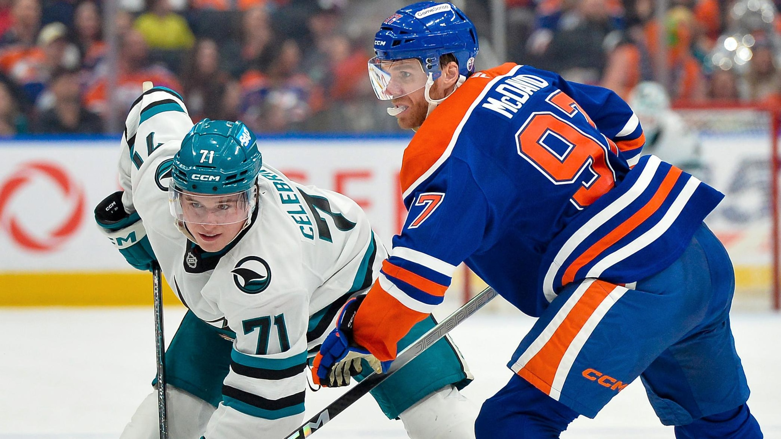 San Jose Sharks v Edmonton Oilers