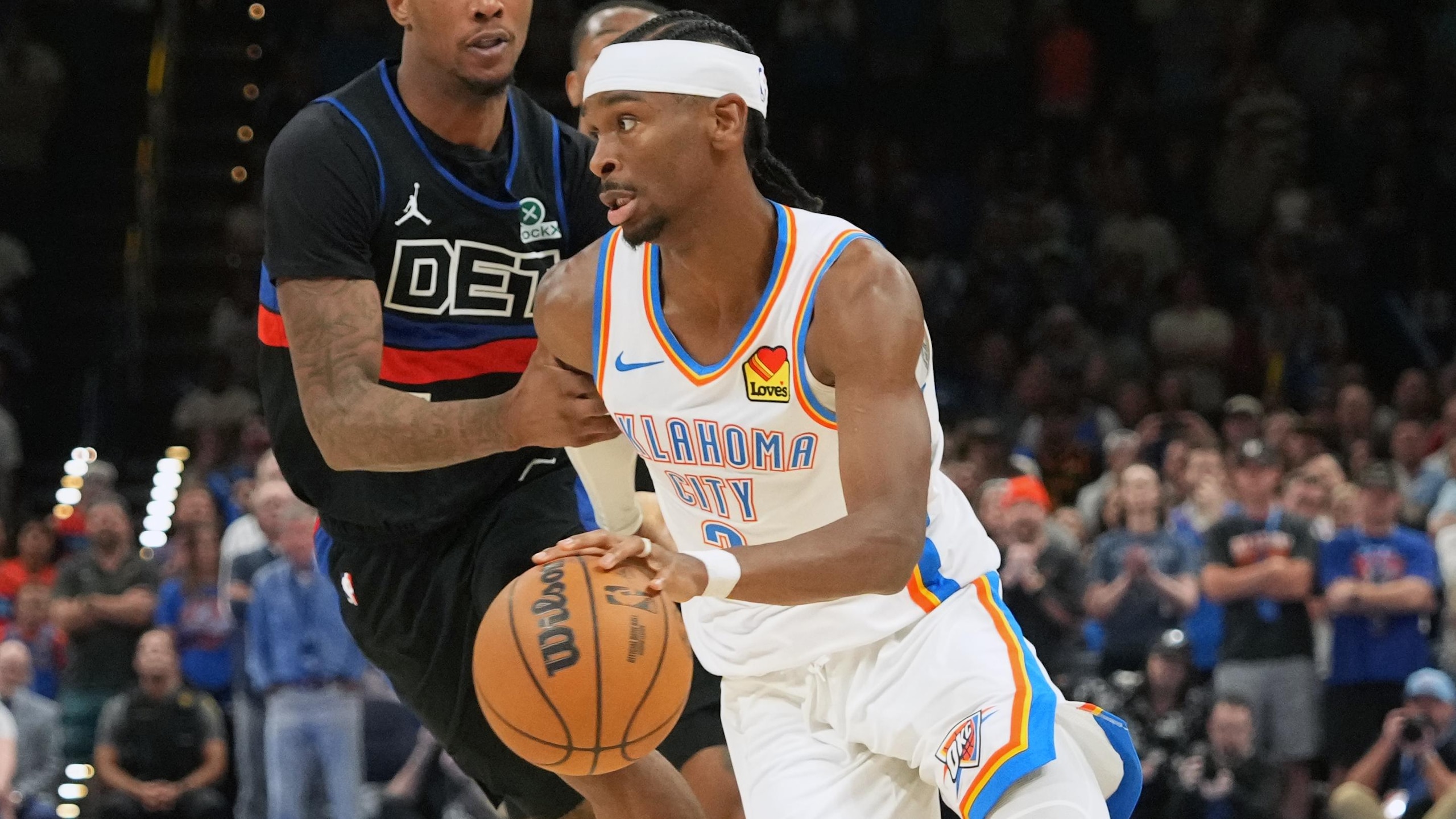 Detroit Pistons v Oklahoma City Thunder
