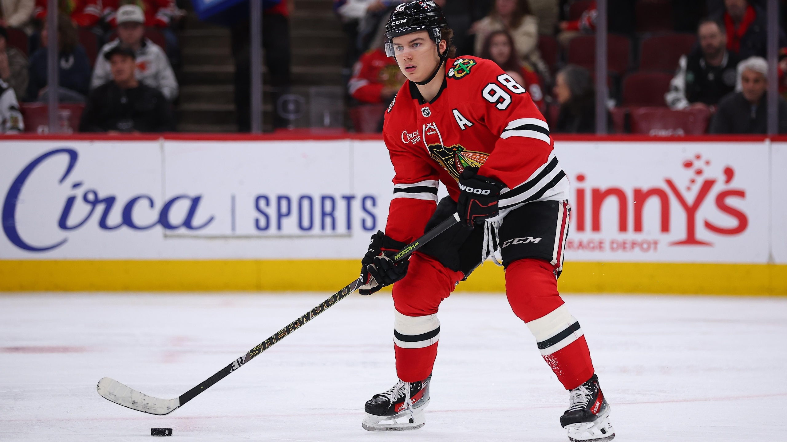 NHL: MAR 31 Jets at Blackhawks