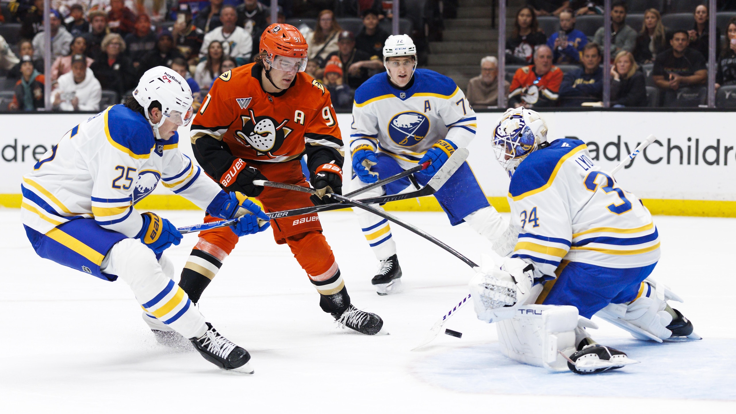Buffalo Sabres v Anaheim Ducks