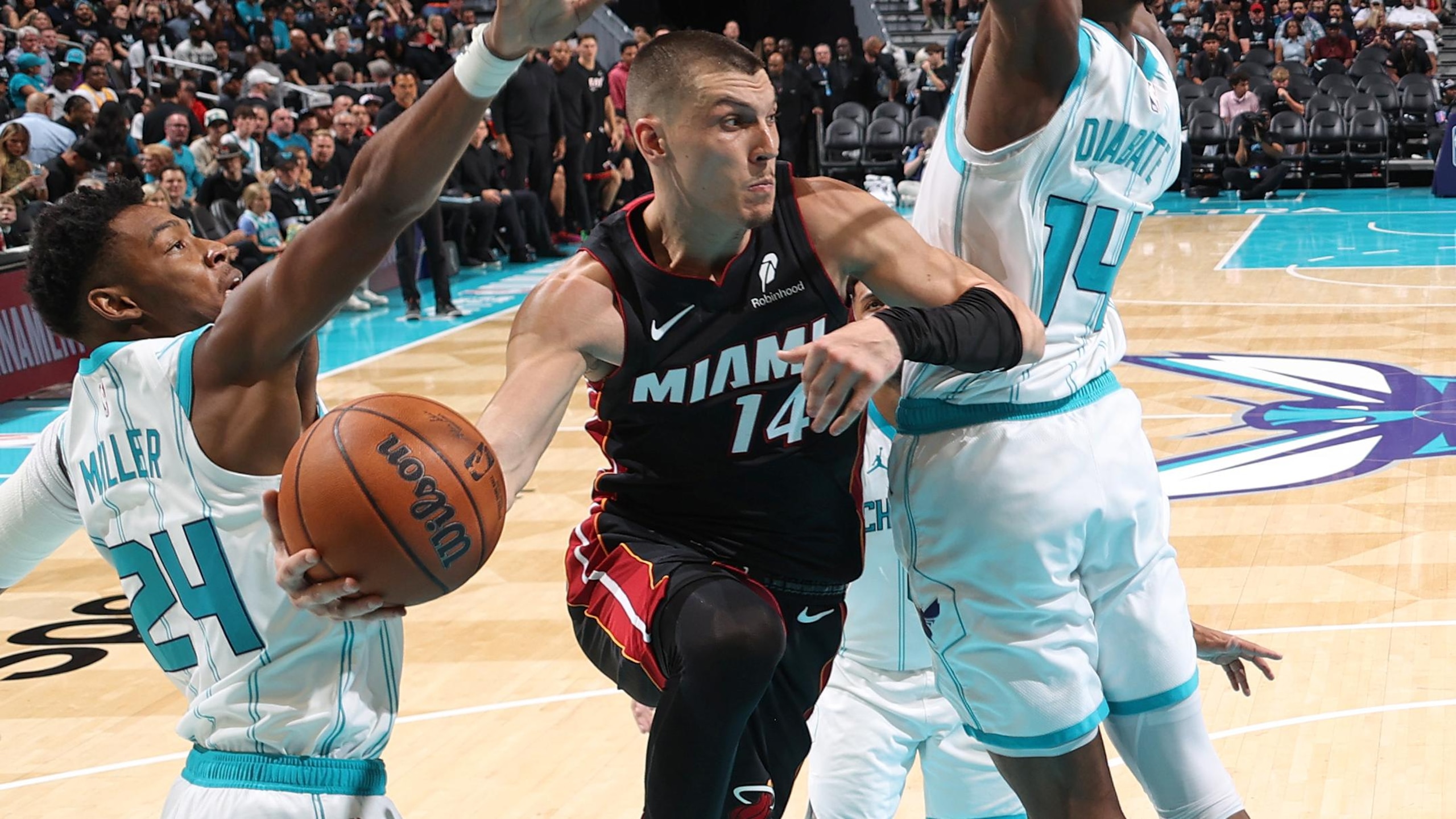 Miami Heat v Charlotte Hornets - Play-In Tournament