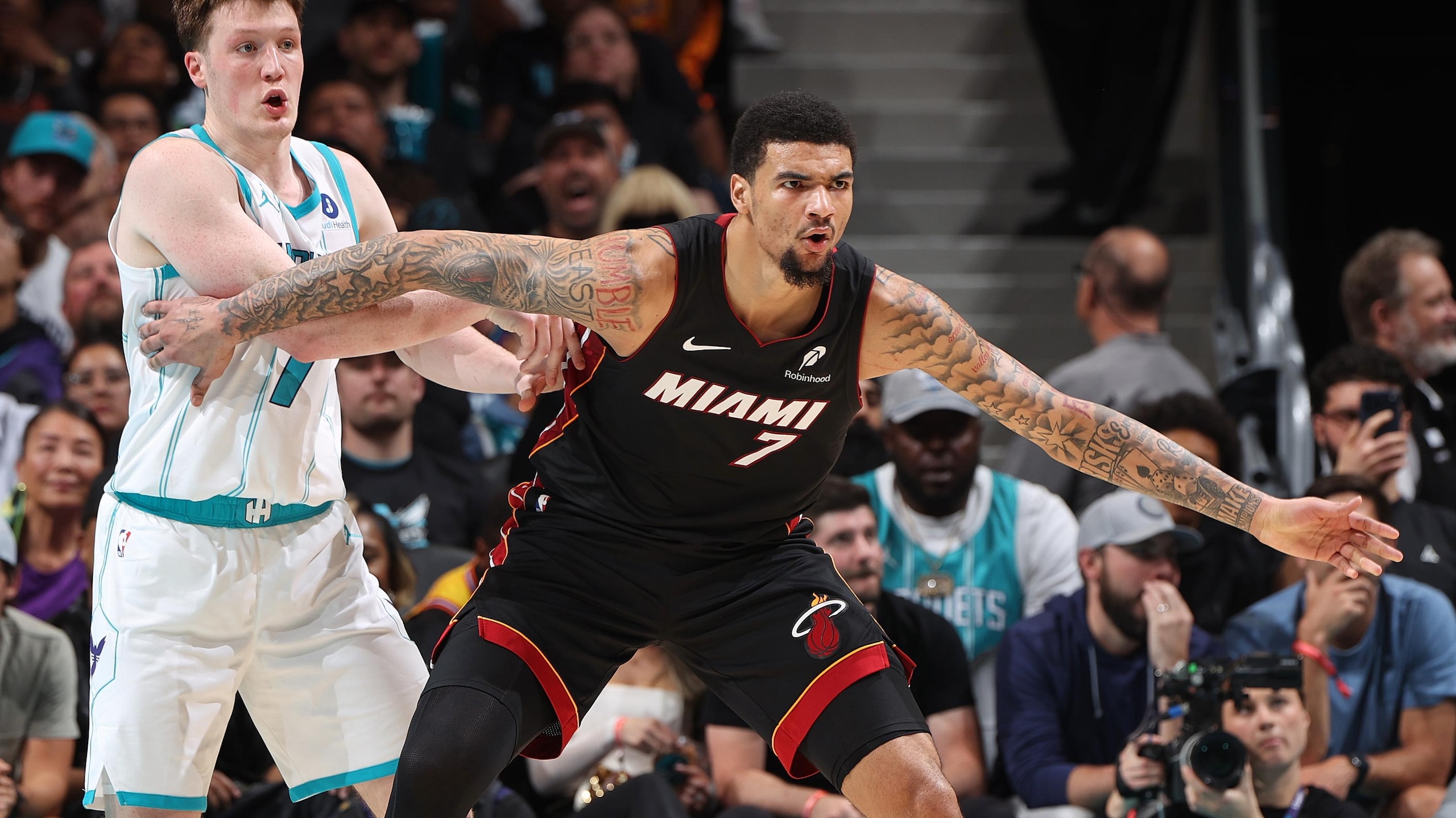 Miami Heat v Charlotte Hornets - Play-In Tournament