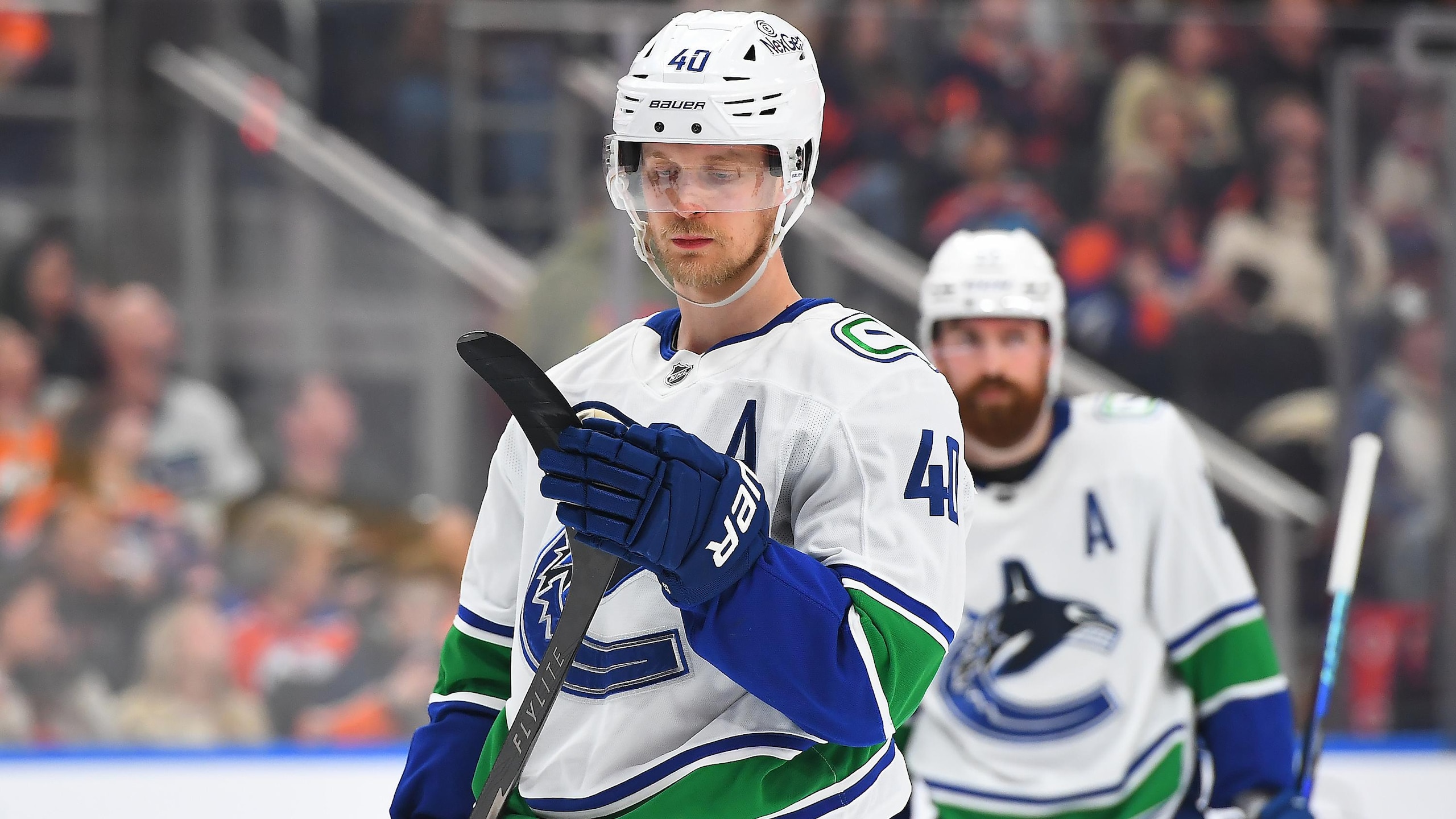 Vancouver Canucks v Edmonton Oilers