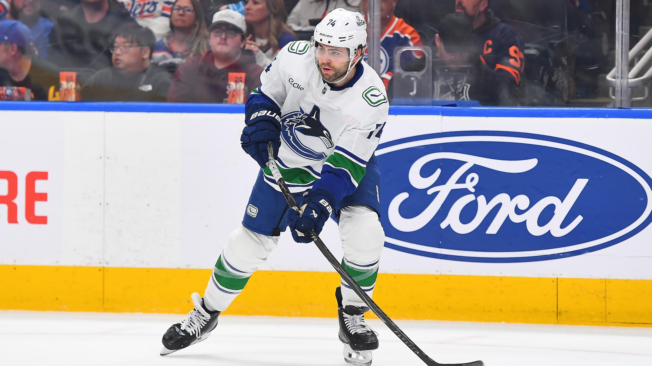 Vancouver Canucks v Edmonton Oilers