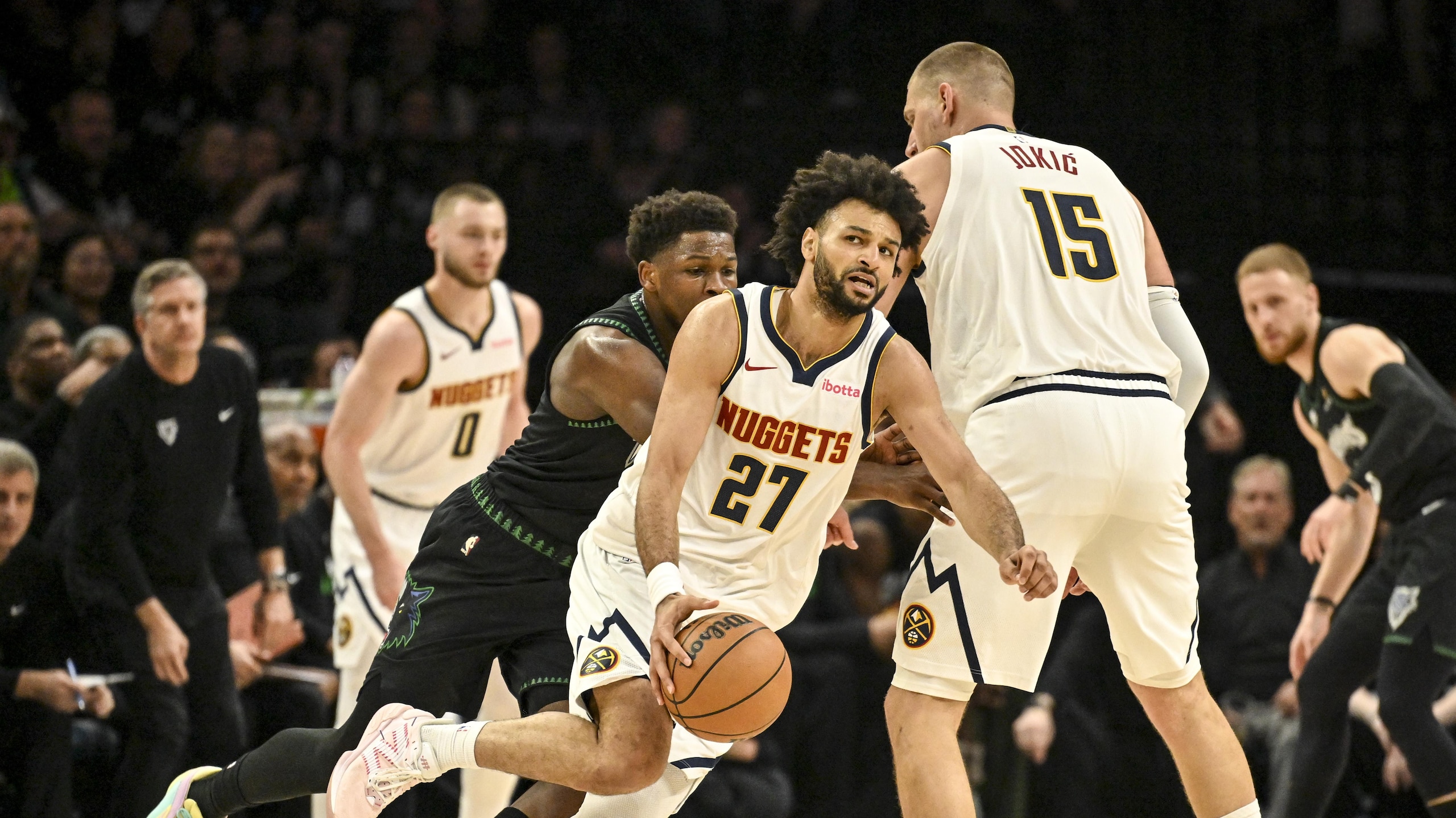 DENVER NUGGETS VS MINNESOTA TIMBERWOLVES, NBA PLAYOFFS