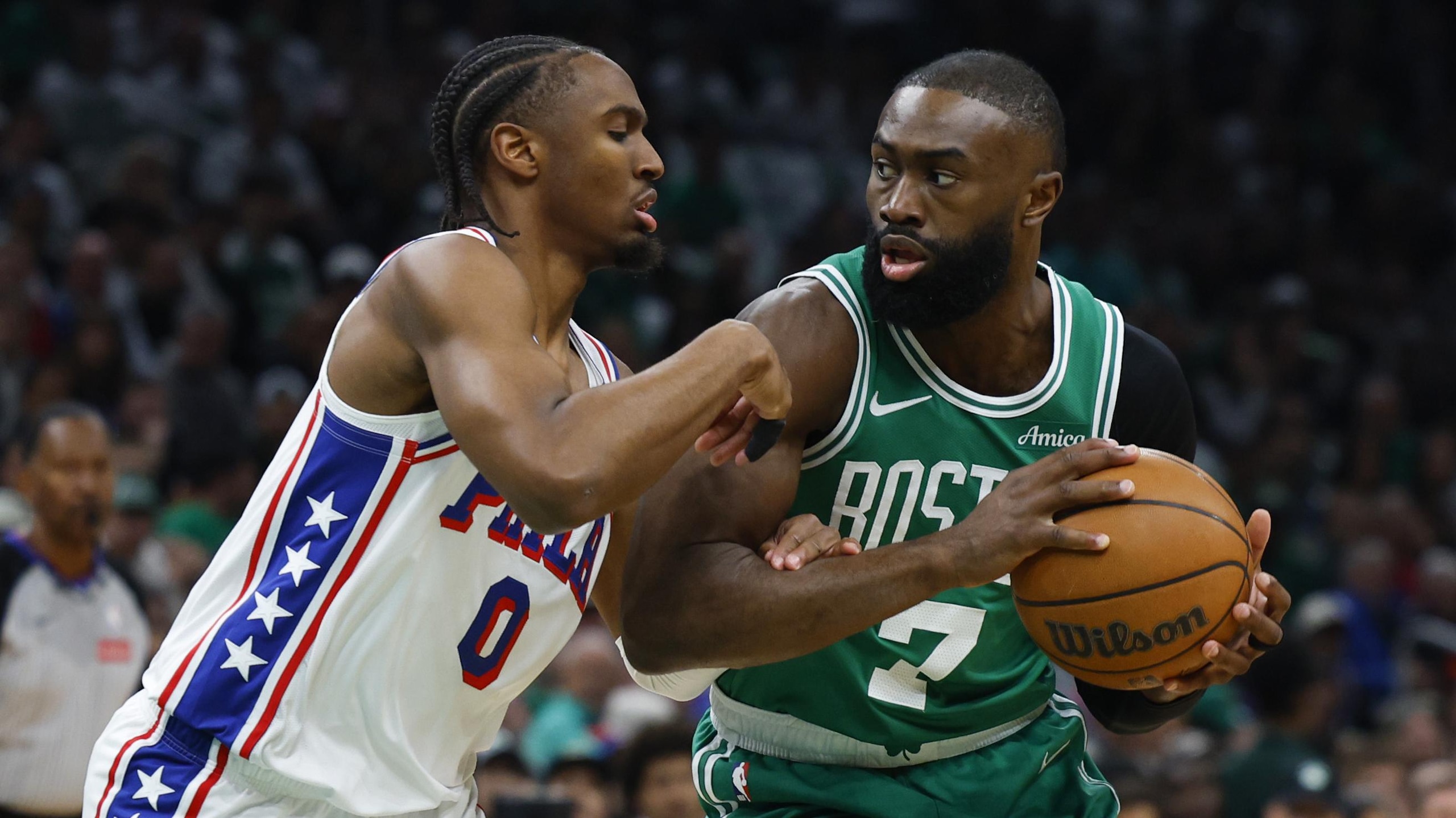 With Jayson Tatum sidelined, Celtics' fourth-quarter comeback falls short in Game 7 loss to 76ers