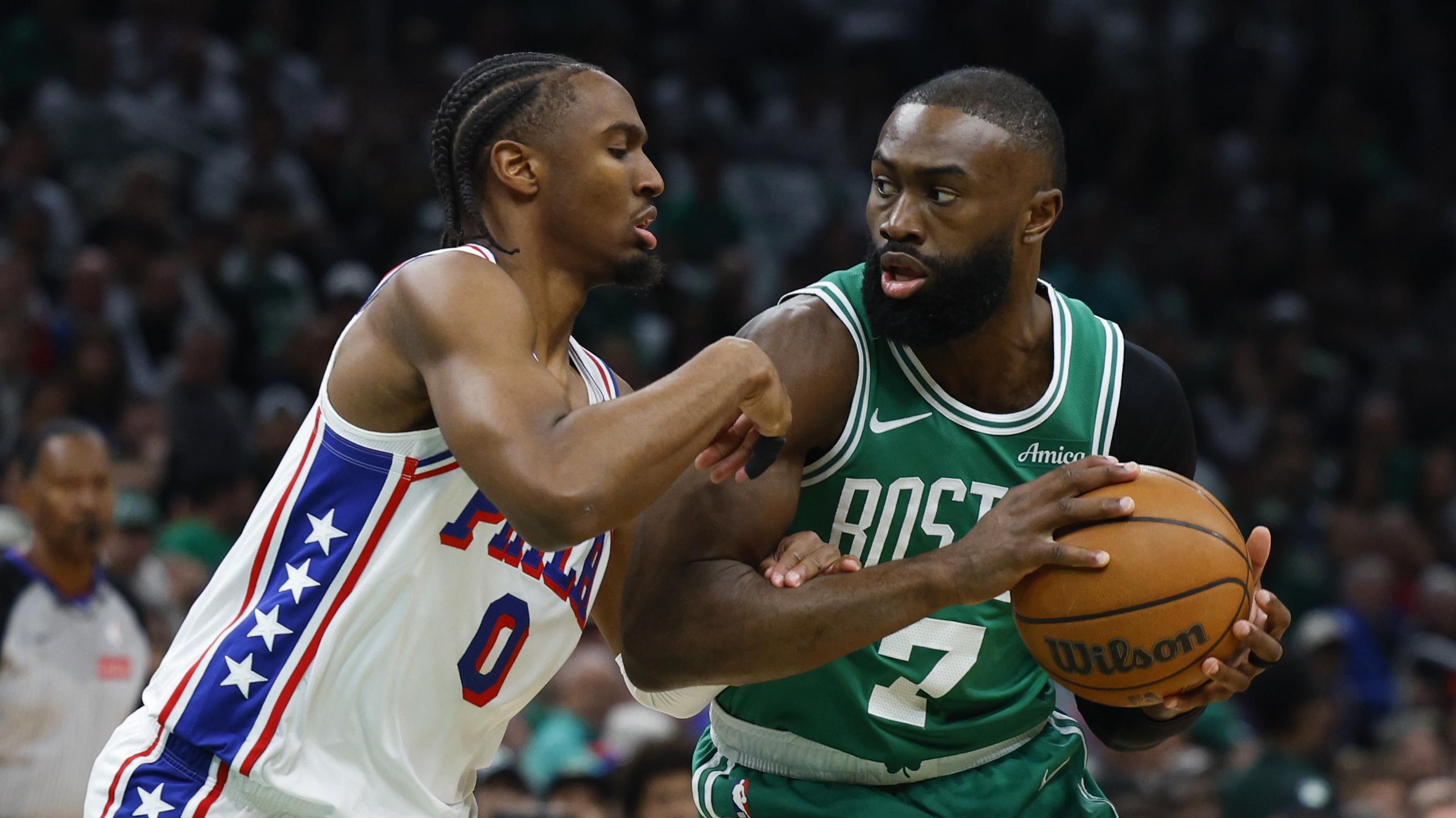 With Jayson Tatum sidelined, Celtics' fourth-quarter comeback falls short in Game 7 loss to 76ers