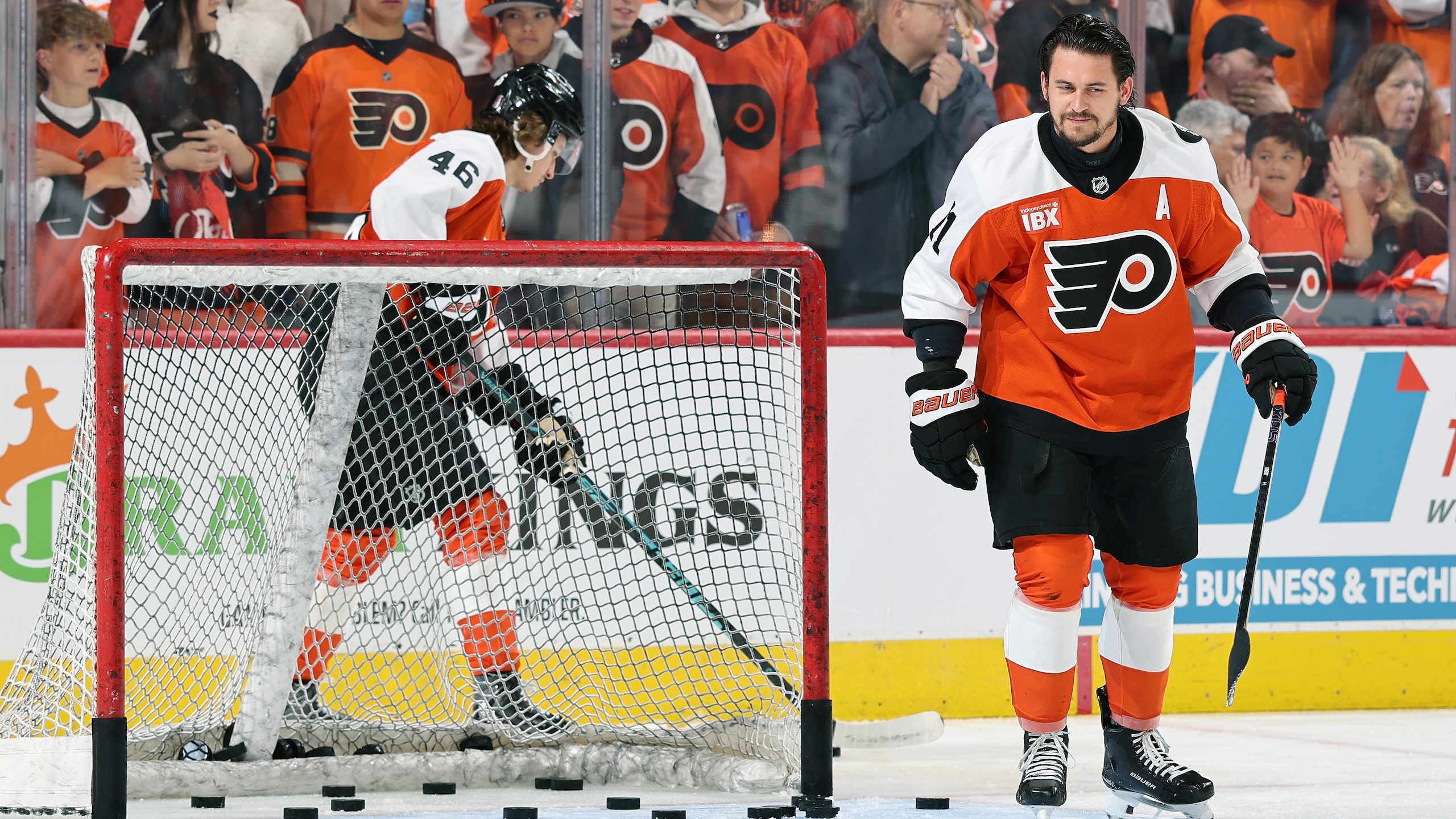 Pittsburgh Penguins v Philadelphia Flyers - Game Four Pittsburgh Penguins v Philadelphia Flyers - Game Four