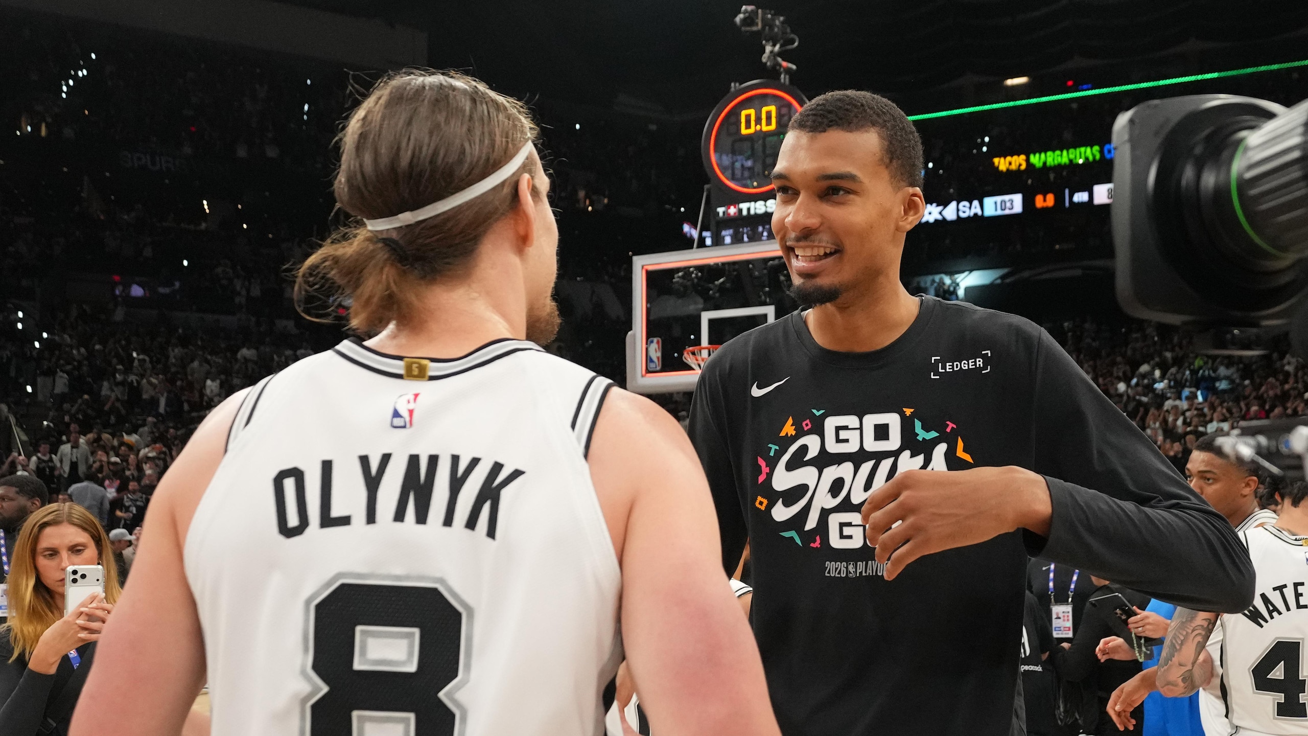 Oklahoma City Thunder v San Antonio Spurs - Game Four Oklahoma City Thunder v San Antonio Spurs - Game Four