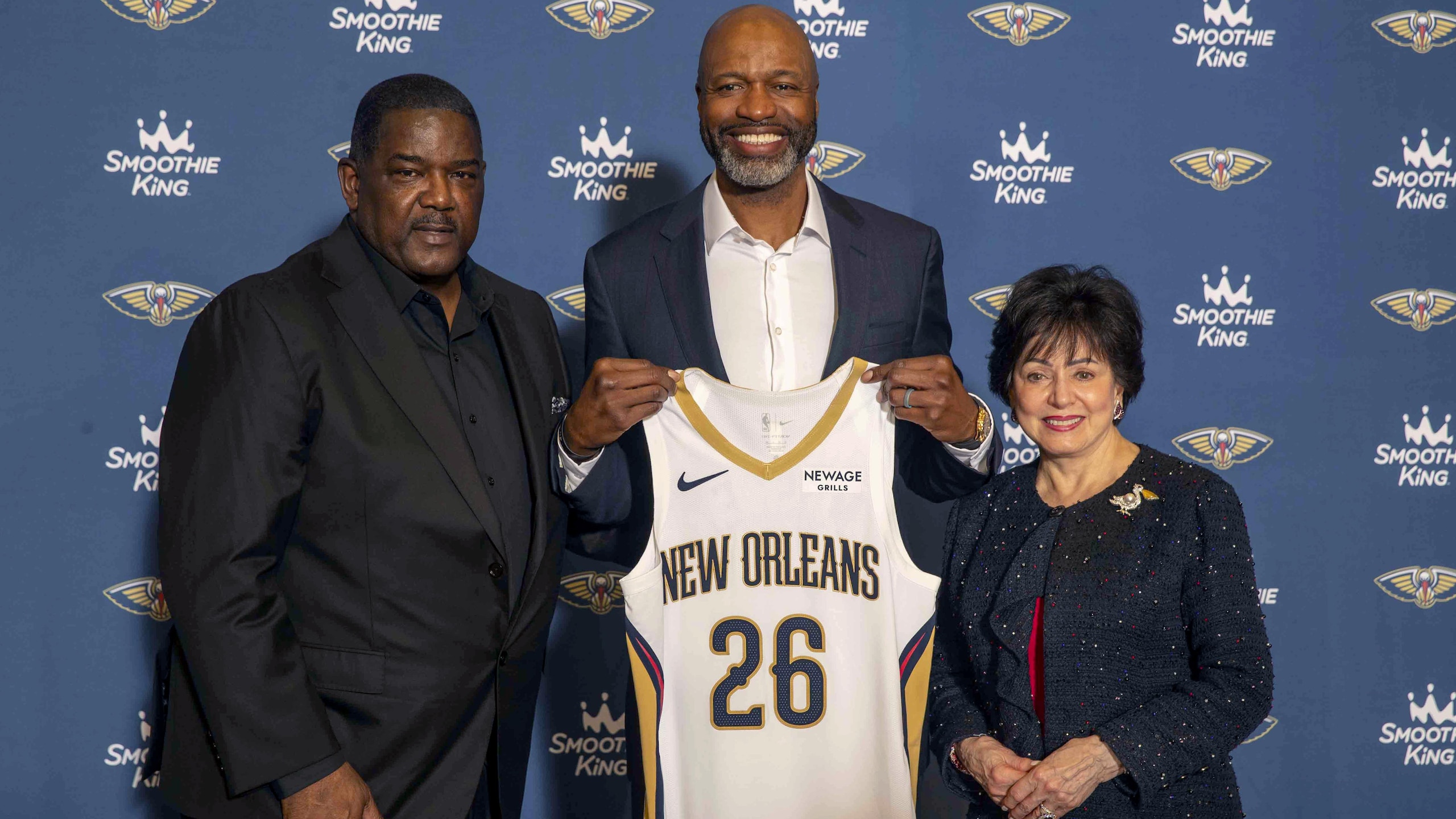 New Orleans Pelicans Introduce Jamahl Mosley