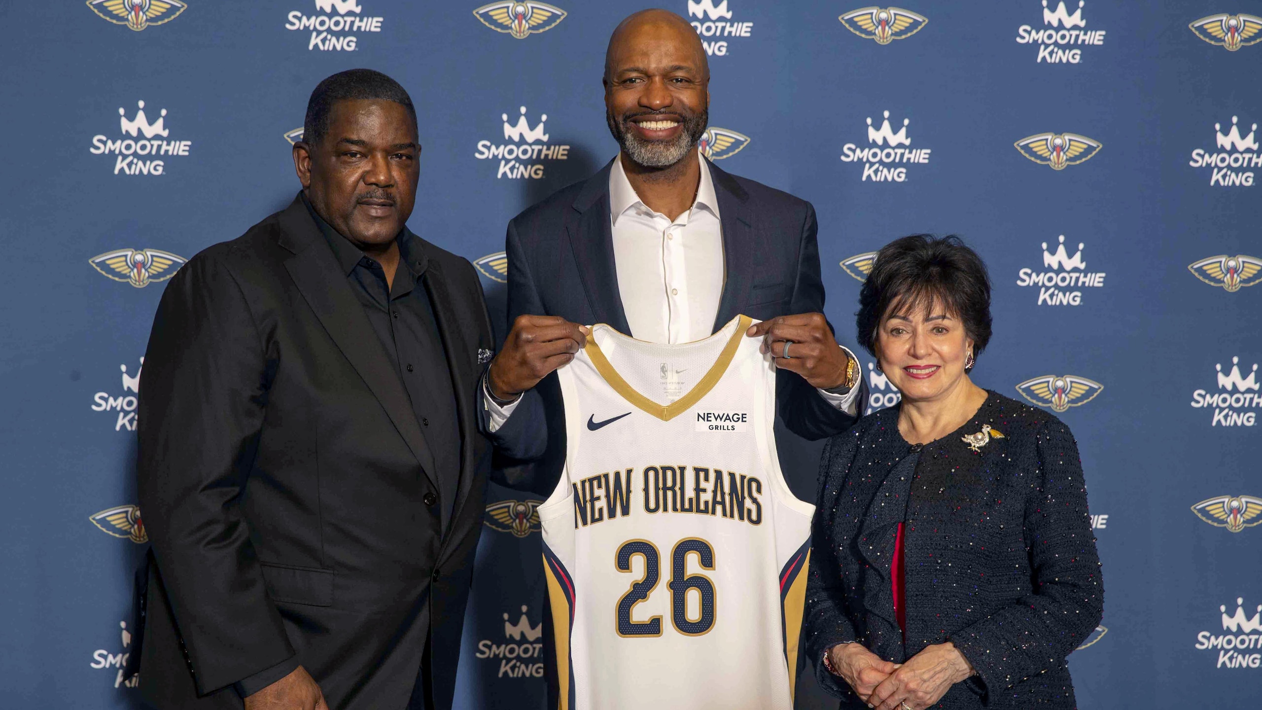 New Orleans Pelicans Introduce Jamahl Mosley
