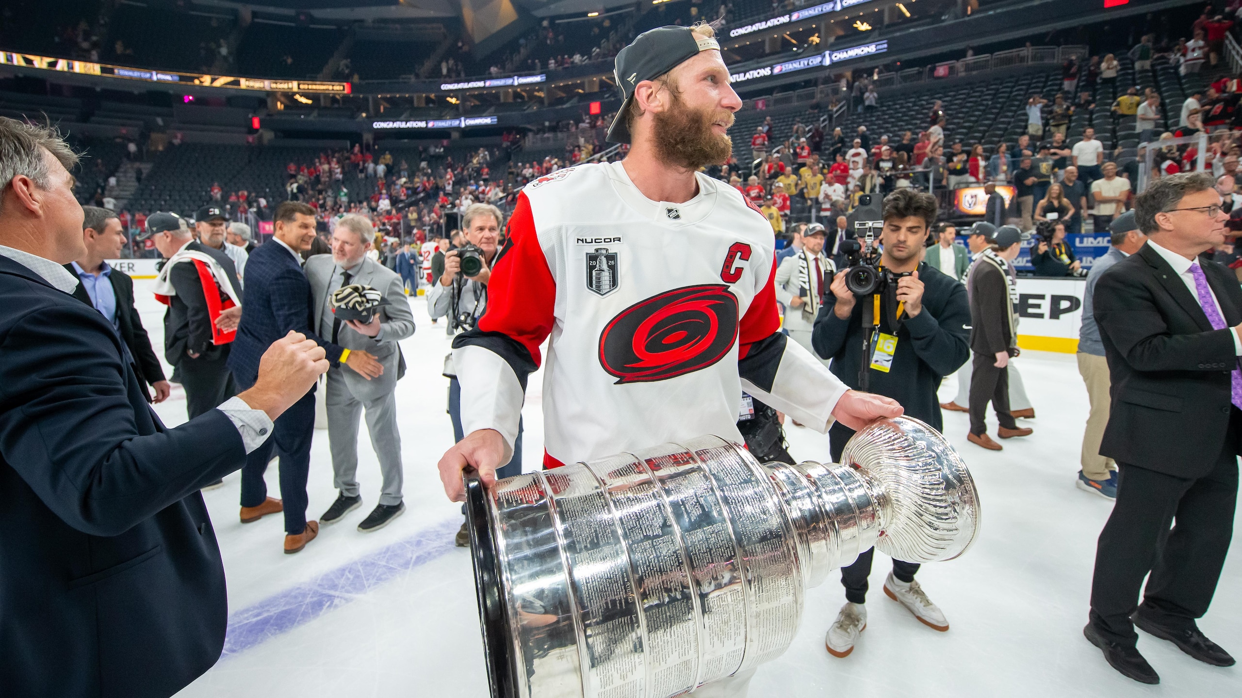 NHL: JUN 14 Stanley Cup Final Hurricanes at Golden Knights NHL: JUN 14 Stanley Cup Final Hurricanes at Golden Knights