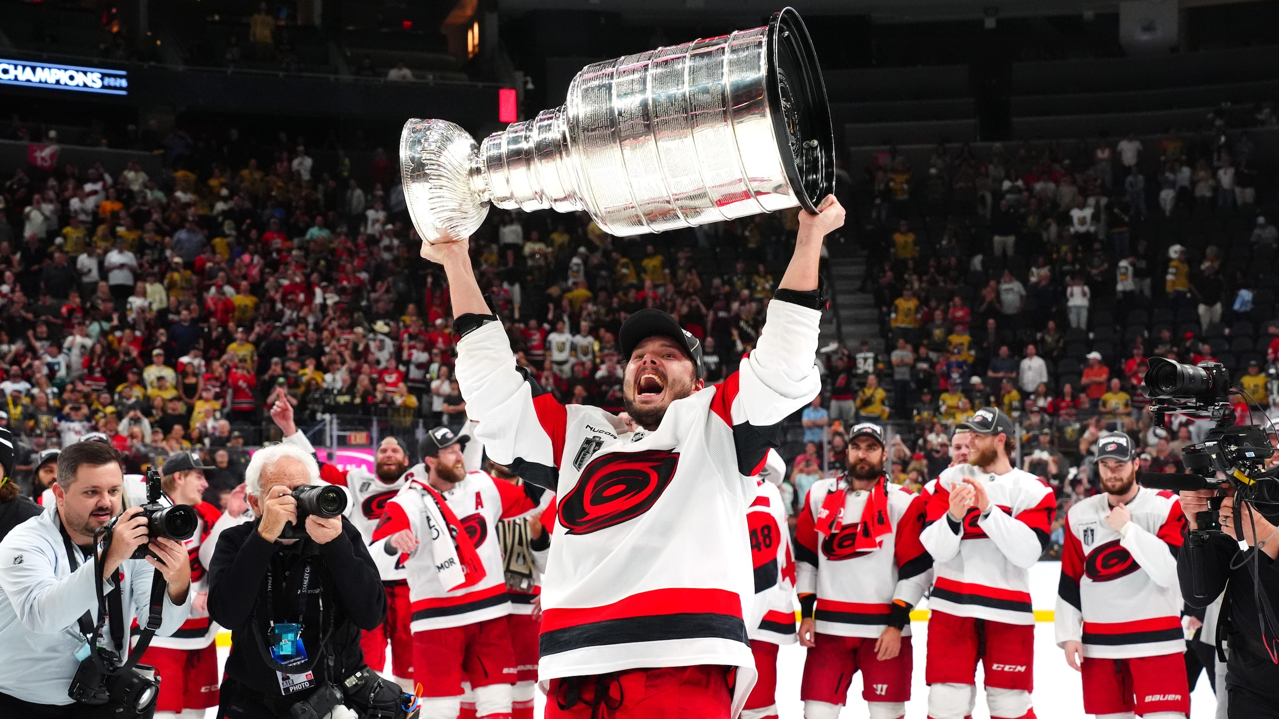 Stanley Cup Final: Carolina Hurricanes v Vegas Golden Knights - Game Six Stanley Cup Final: Carolina Hurricanes v Vegas Golden Knights - Game Six