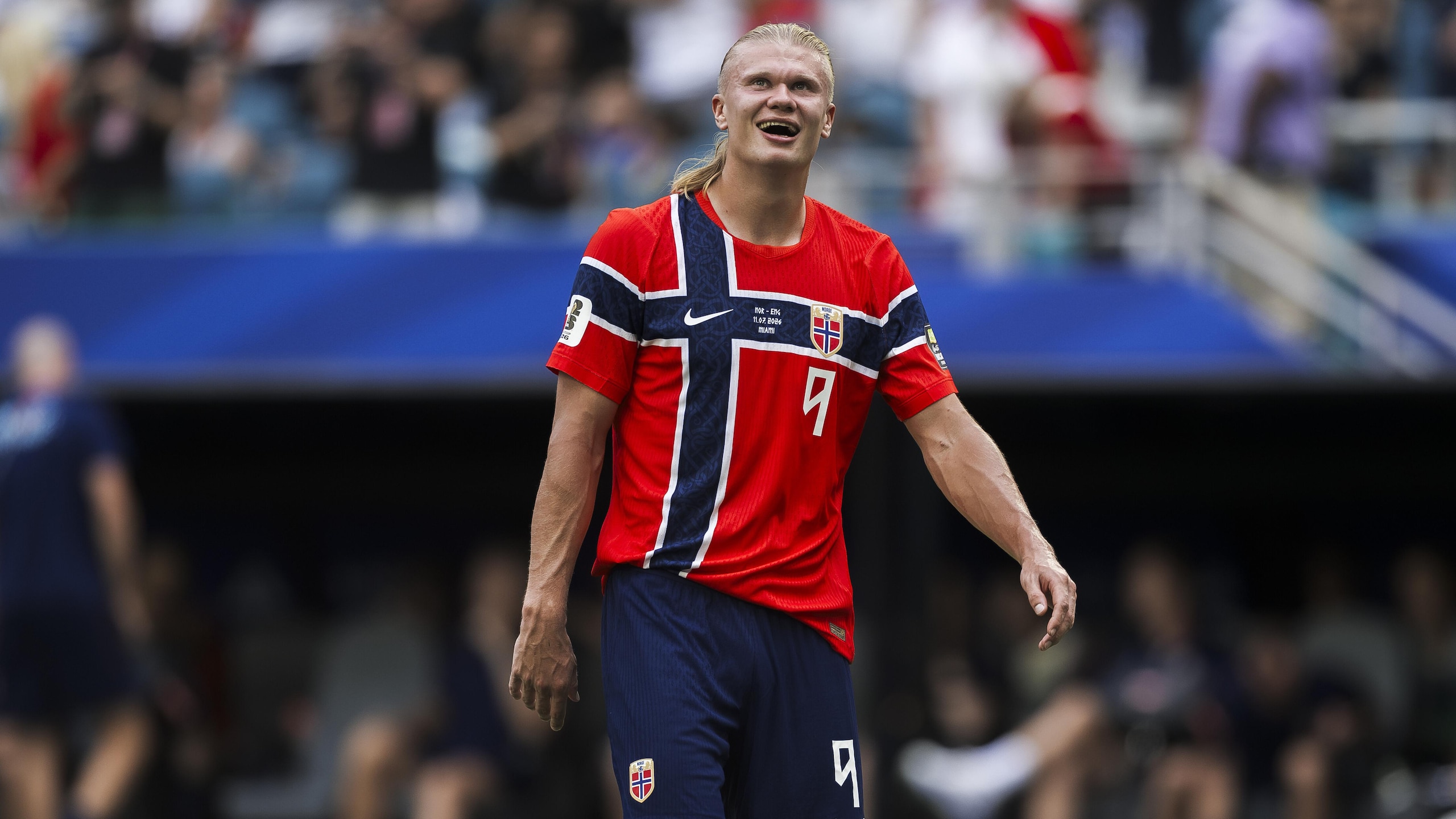 Erling Haaland of Norway smiles during the FIFA World Cup