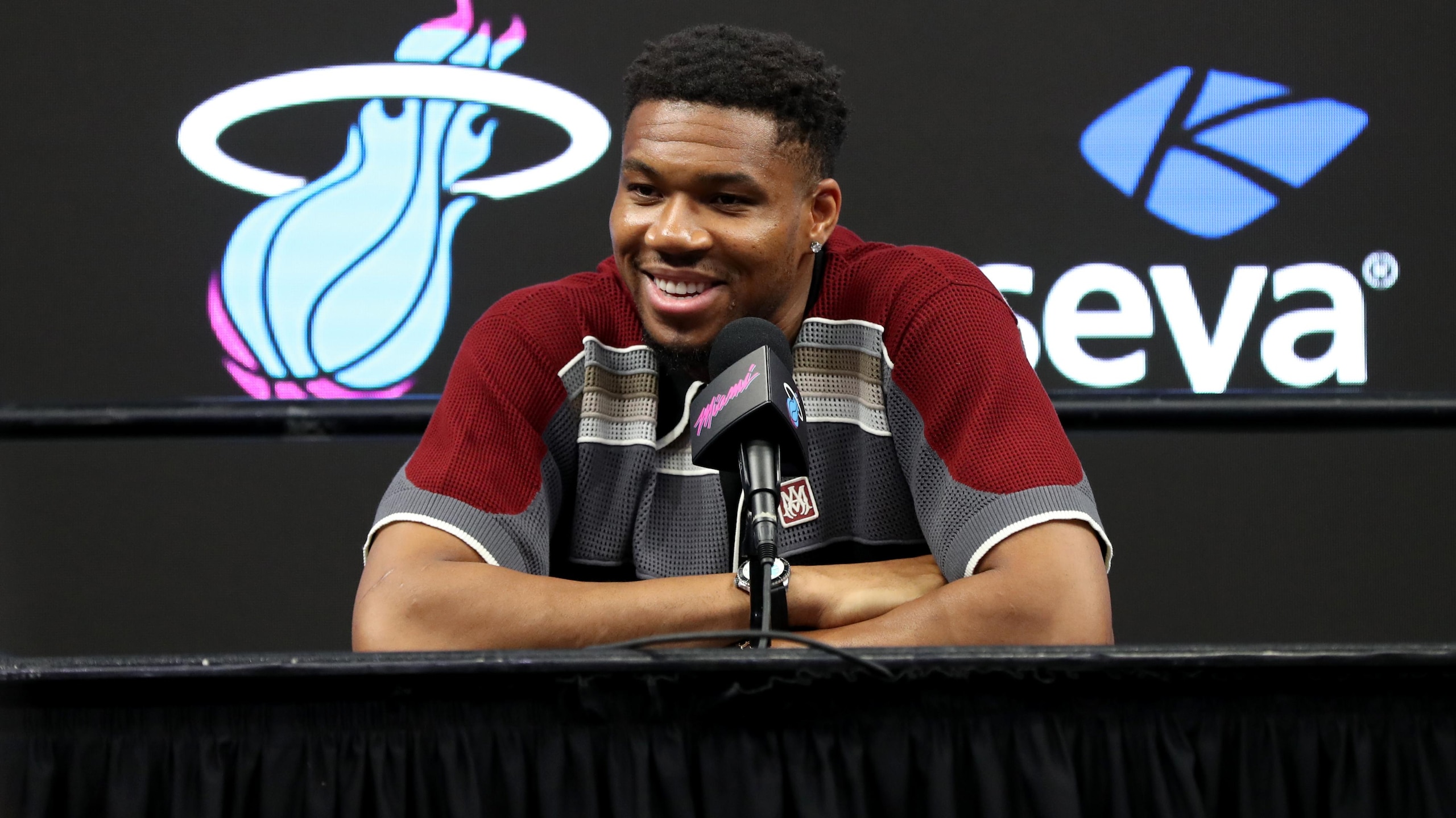 Miami Heat Introduce Giannis Antetokounmpo - Press Conference