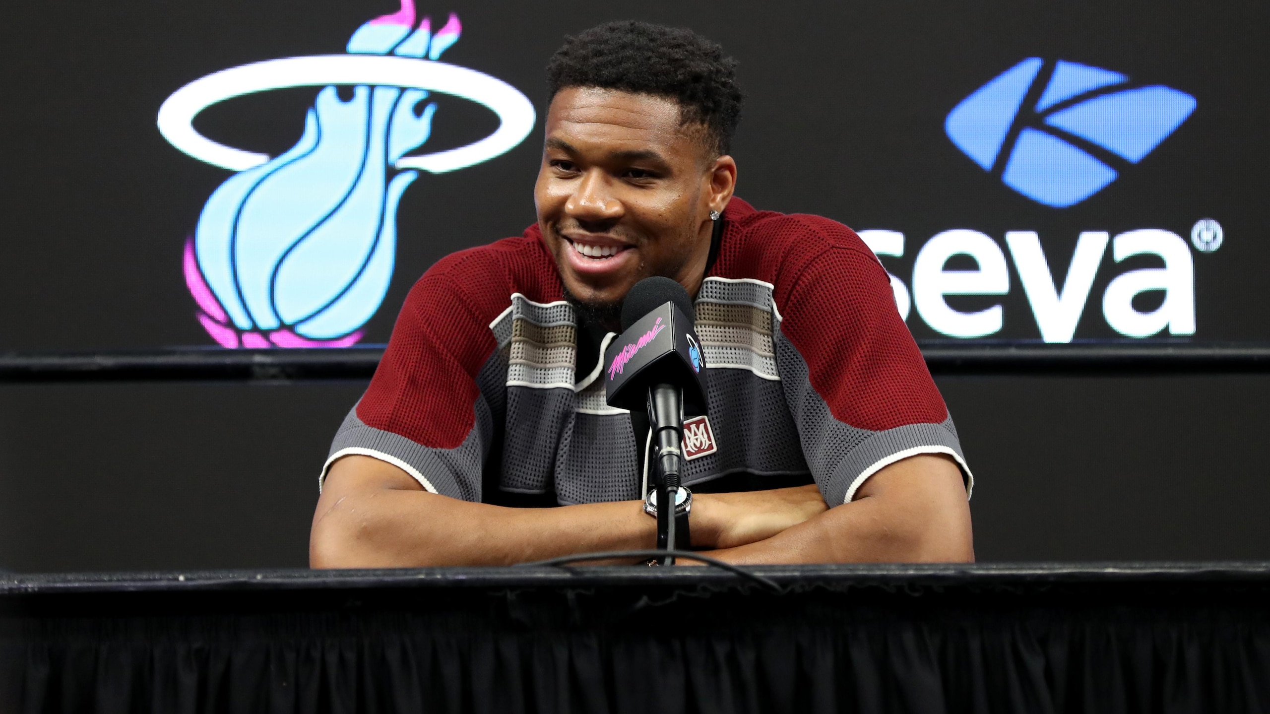 Miami Heat Introduce Giannis Antetokounmpo - Press Conference