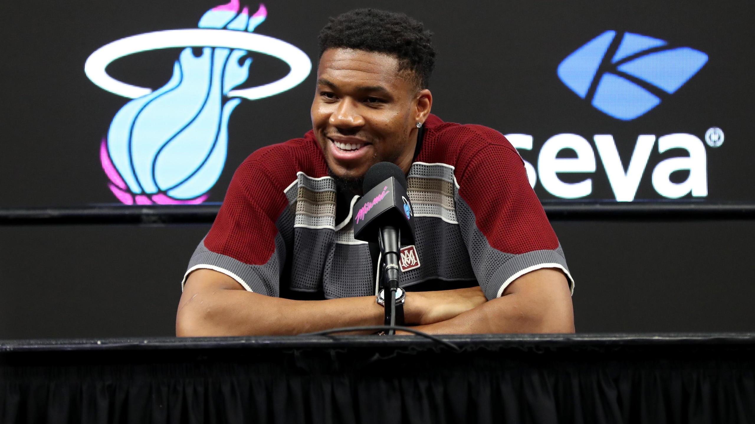 Miami Heat Introduce Giannis Antetokounmpo - Press Conference