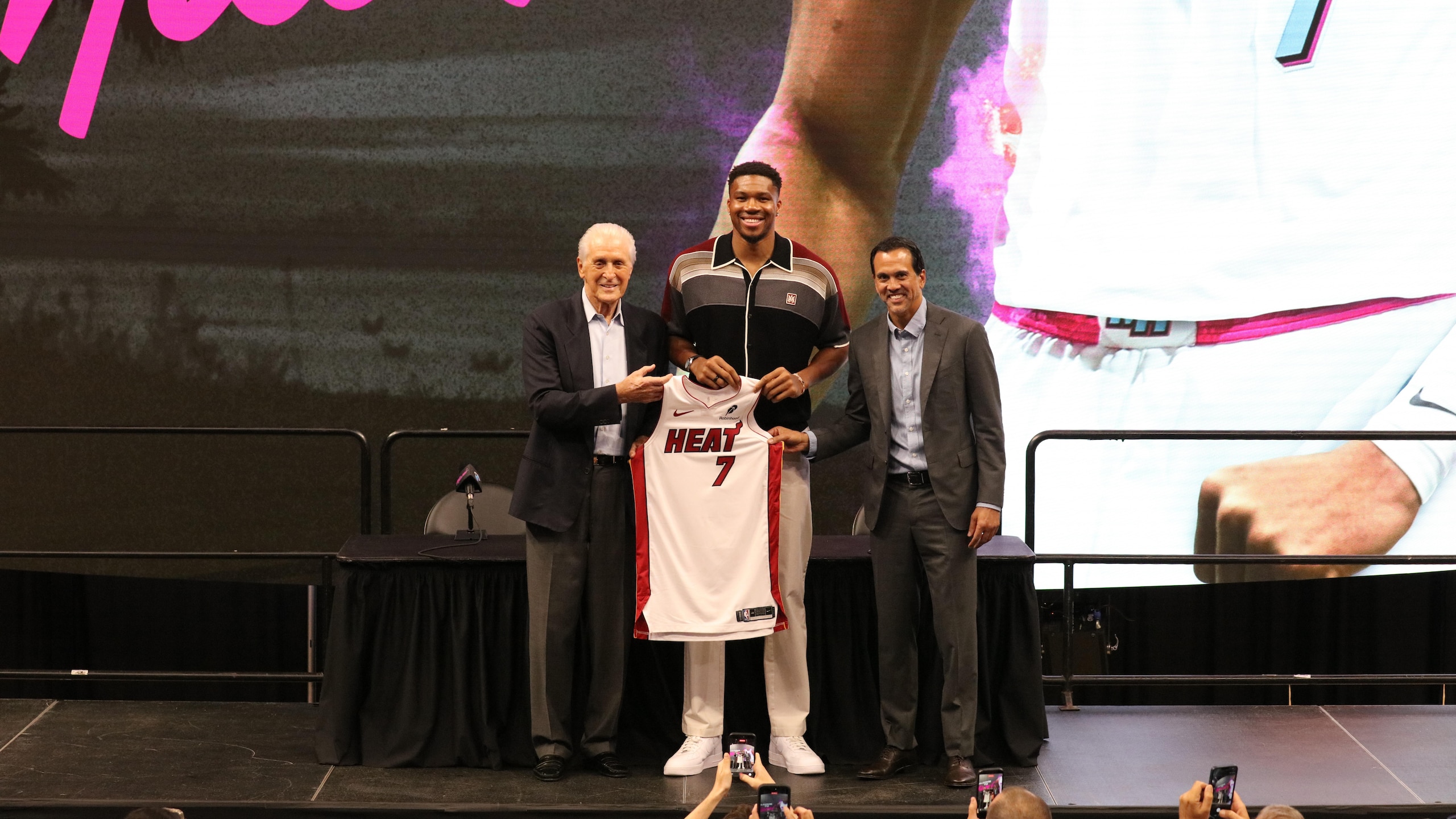 Miami Heat Introduce Giannis Antetokounmpo - Press Conference