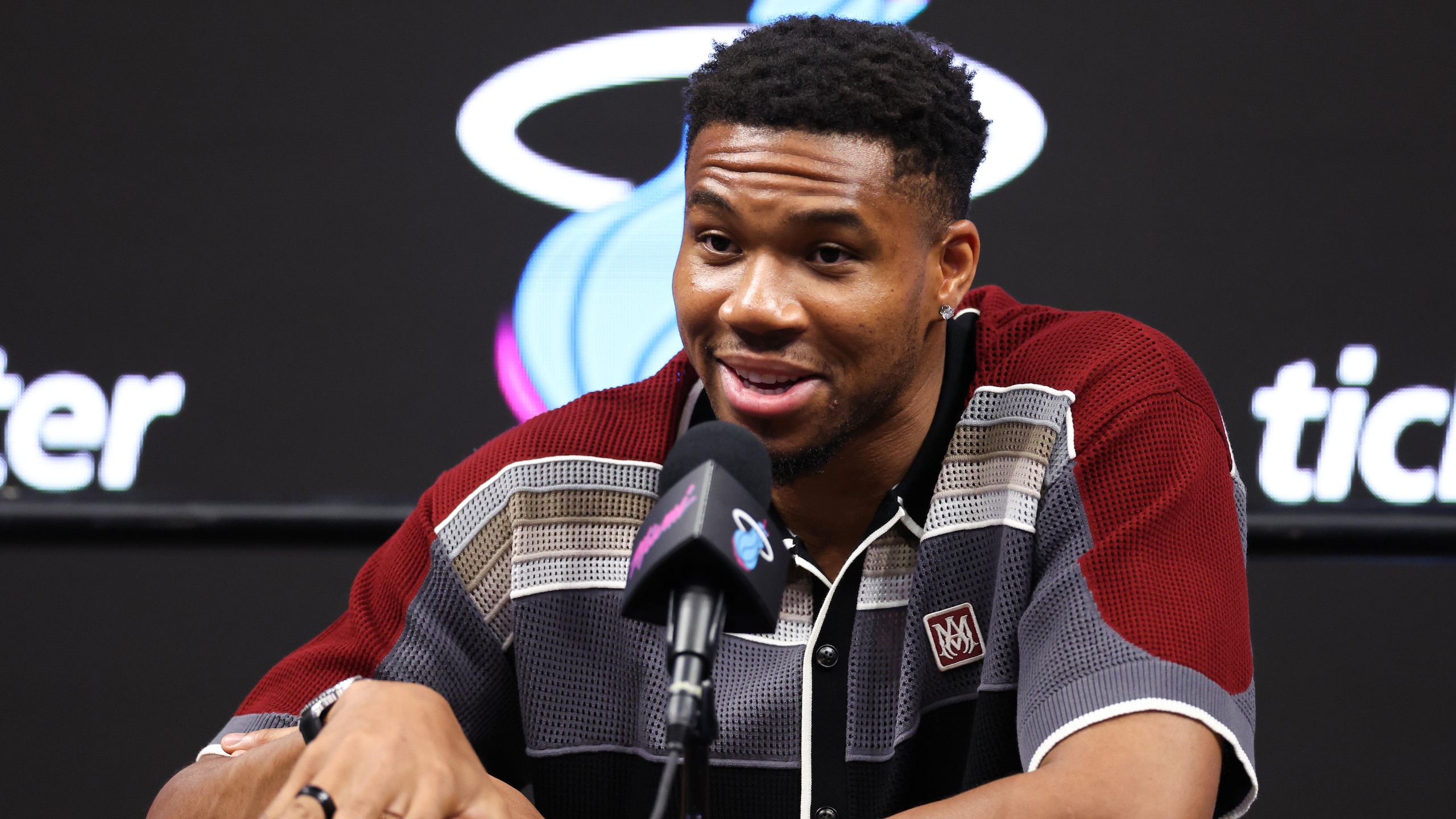 Miami Heat Introduces Bobby Portis, Jr. and Giannis Antetokounmpo