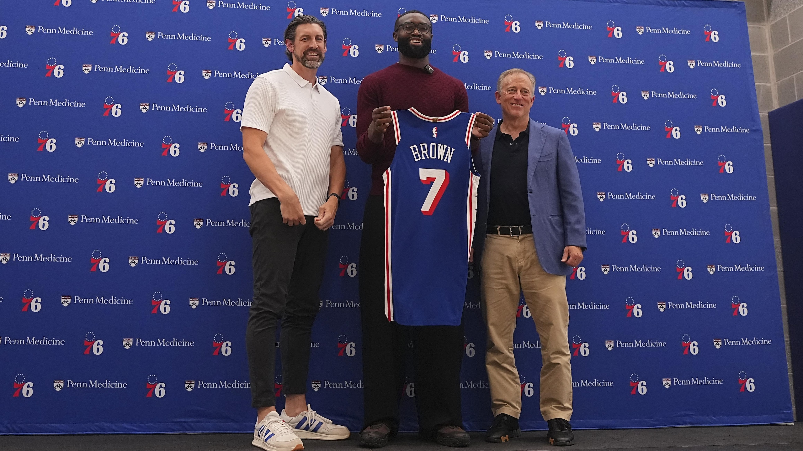 Philadelphia 76ers Introduce Jaylen Brown Philadelphia 76ers Introduce Jaylen Brown