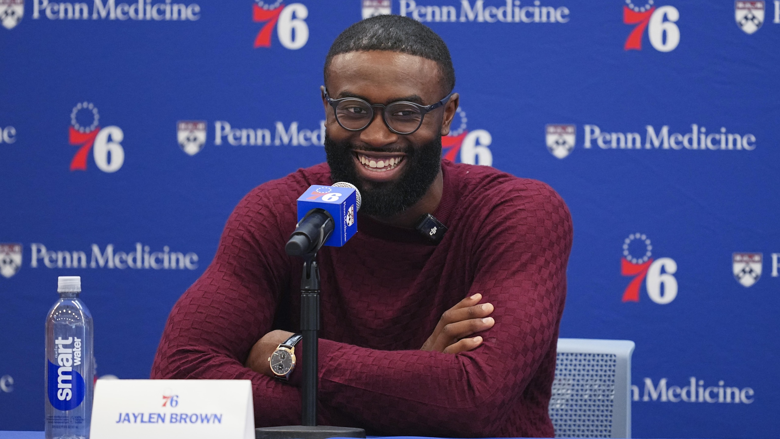 Philadelphia 76ers Introduce Jaylen Brown
