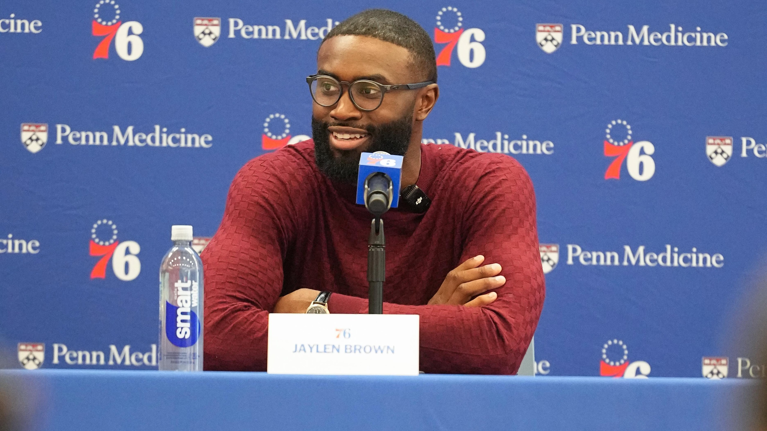 Philadelphia 76ers Introduce Jaylen Brown