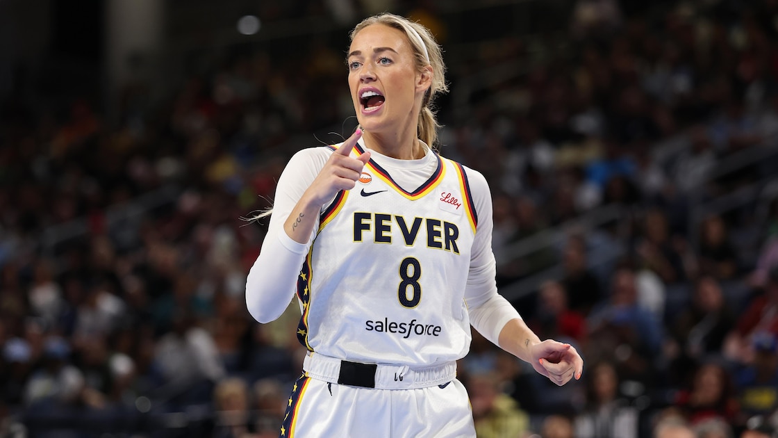 Sophie Cunningham's Football Kick Doesn't Go As Planned in Funny Video Before NASCAR Race