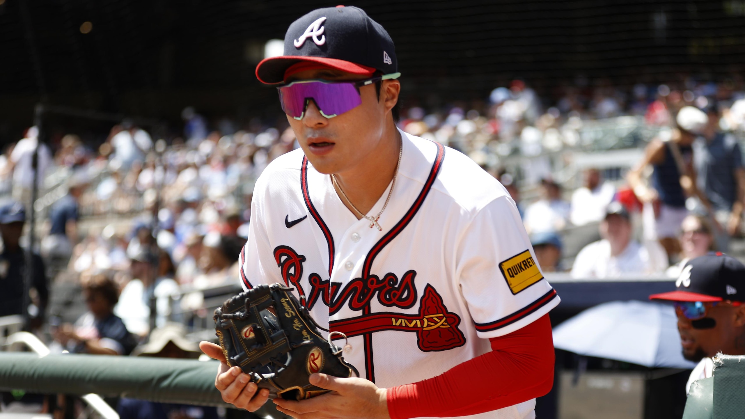 MLB: AUG 30 Rockies at Braves