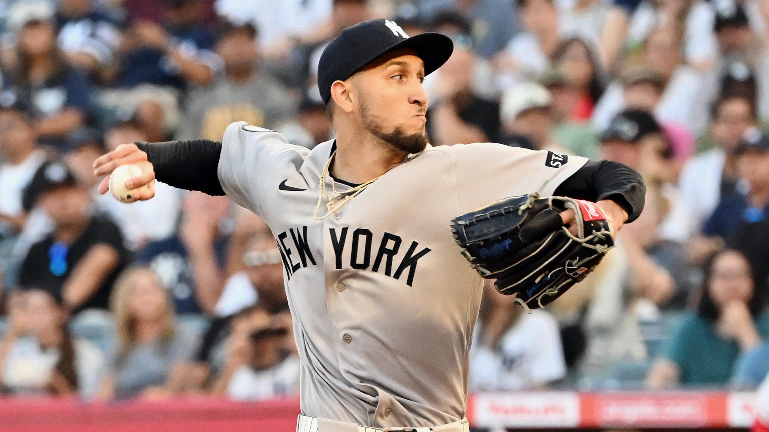 MLB: AUG 31 Yankees at Angels