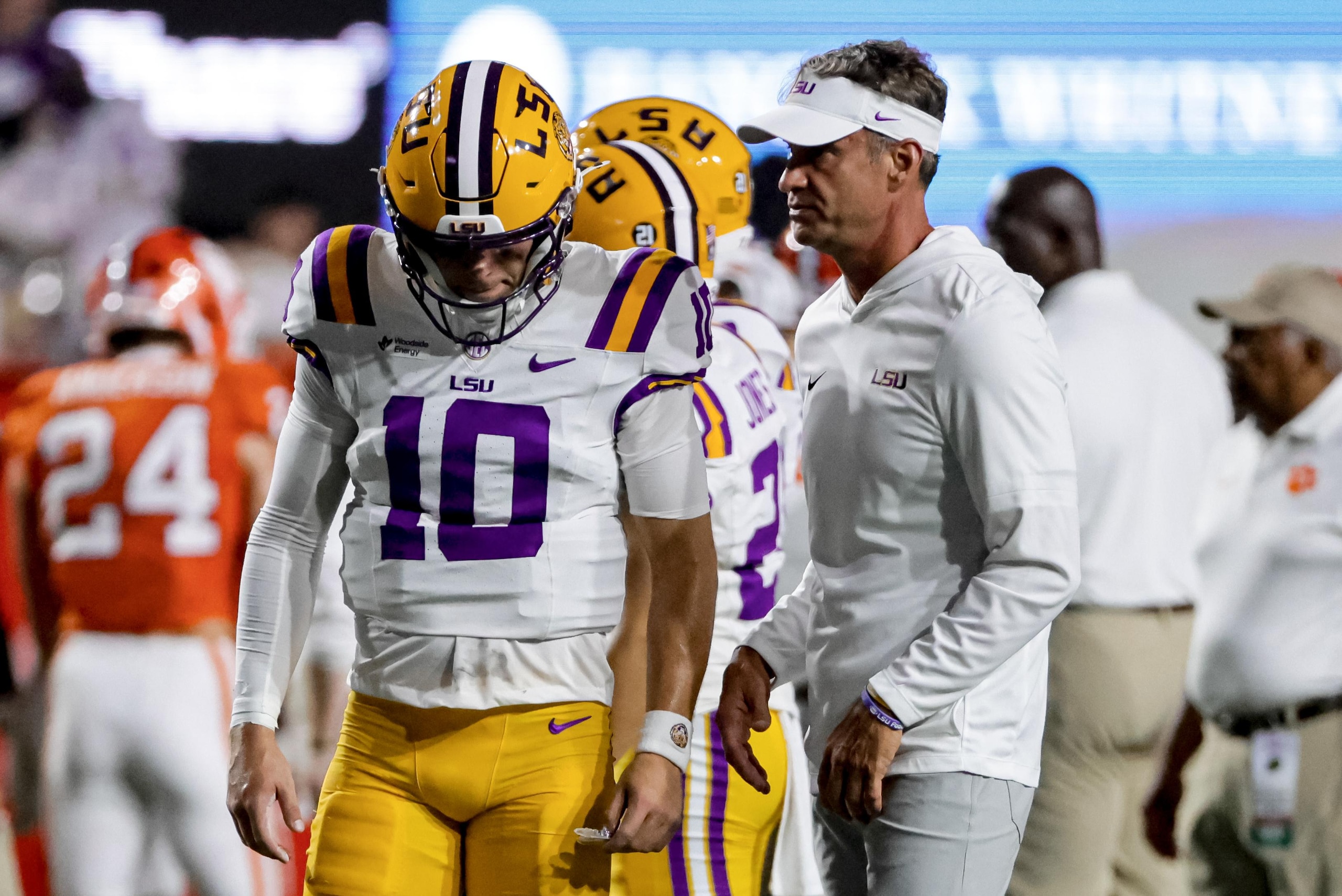 COLLEGE FOOTBALL: SEP 05 Clemson at LSU COLLEGE FOOTBALL: SEP 05 Clemson at LSU