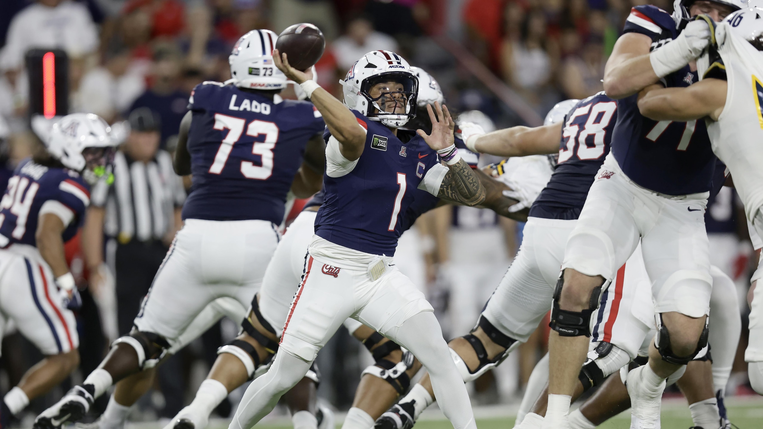 COLLEGE FOOTBALL: SEP 05 North Arizona at Arizona