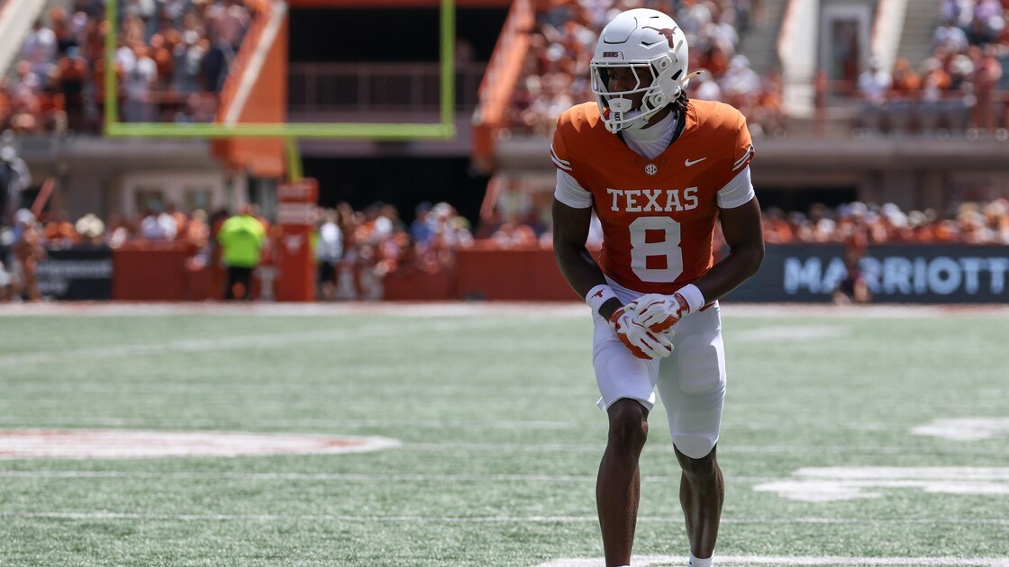 Texas' Cam Coleman Issues Warning to Ohio State Defense Ahead of CFB Top-5 Showdown