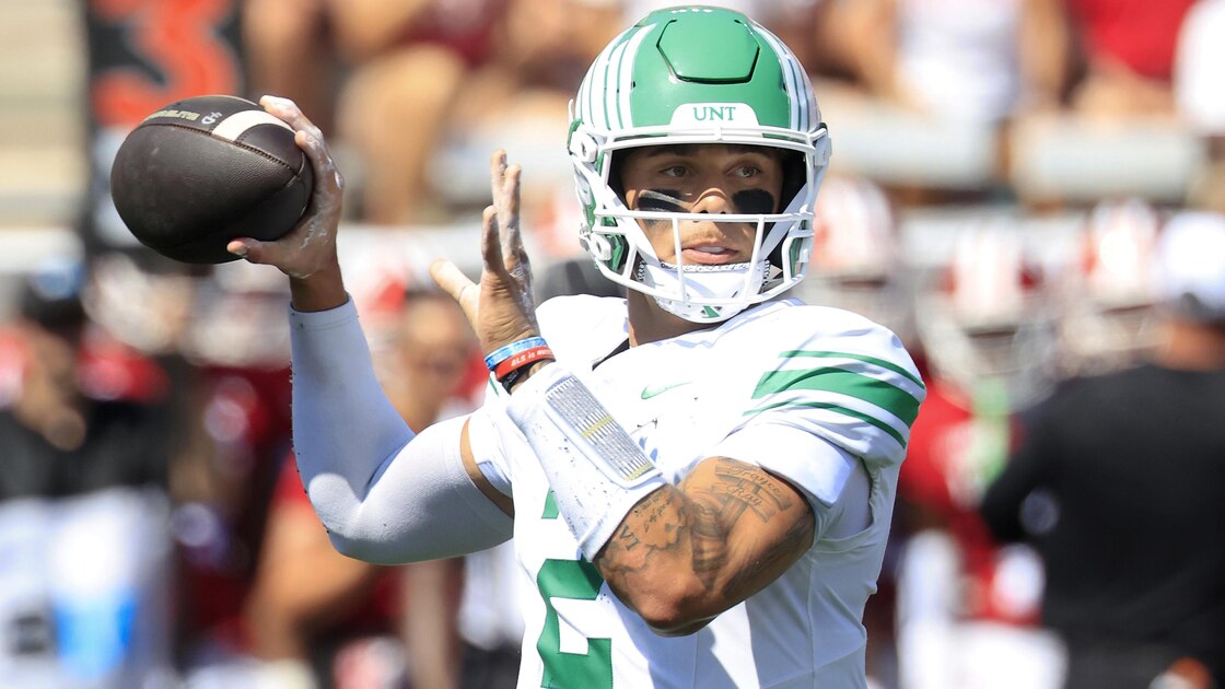 North Texas' Stunning Roster, Coaching Staff Turnover Spotlighted During CFB Opener vs. Indiana
