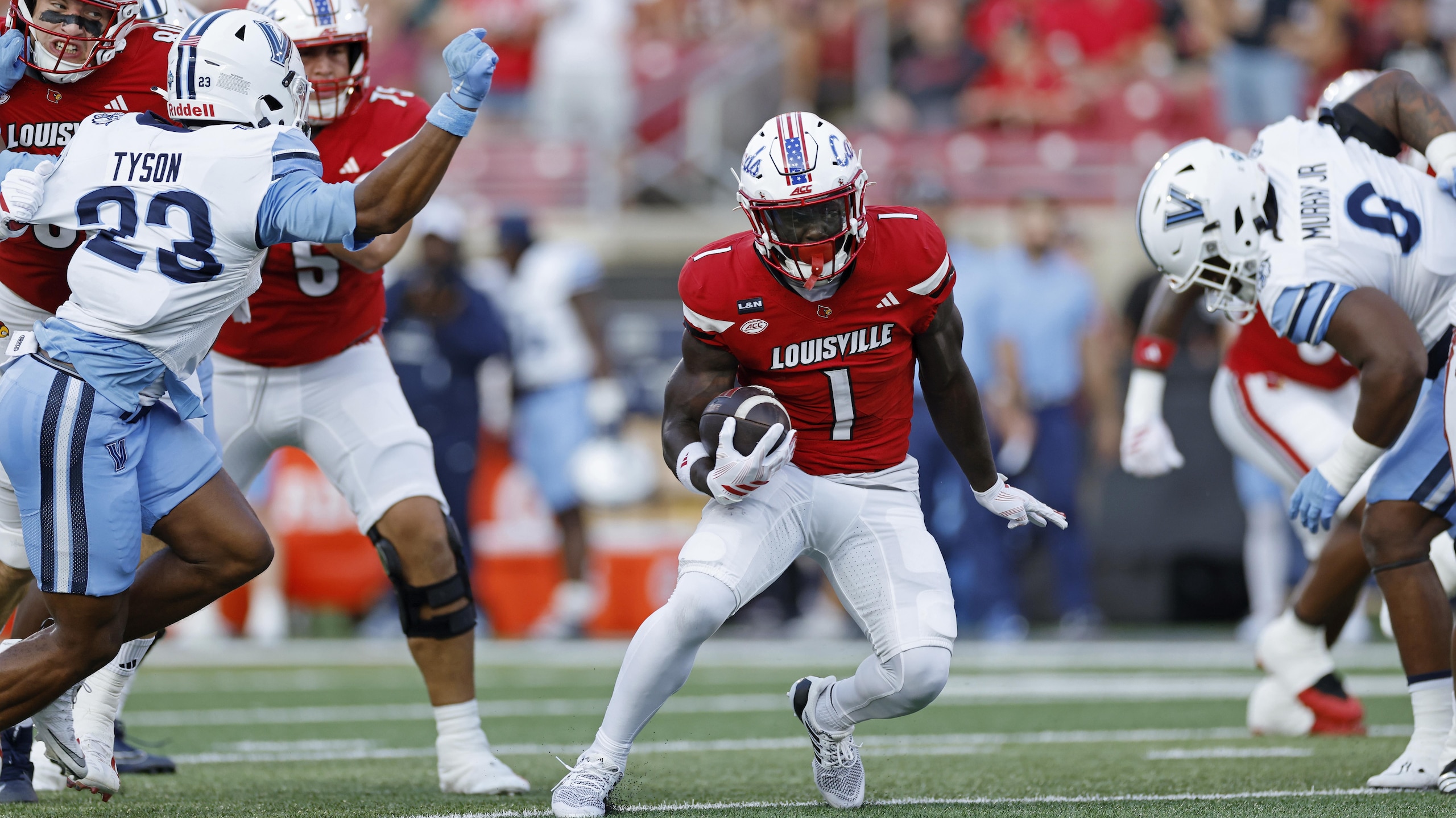 COLLEGE FOOTBALL: SEP 11 Villanova at Louisville