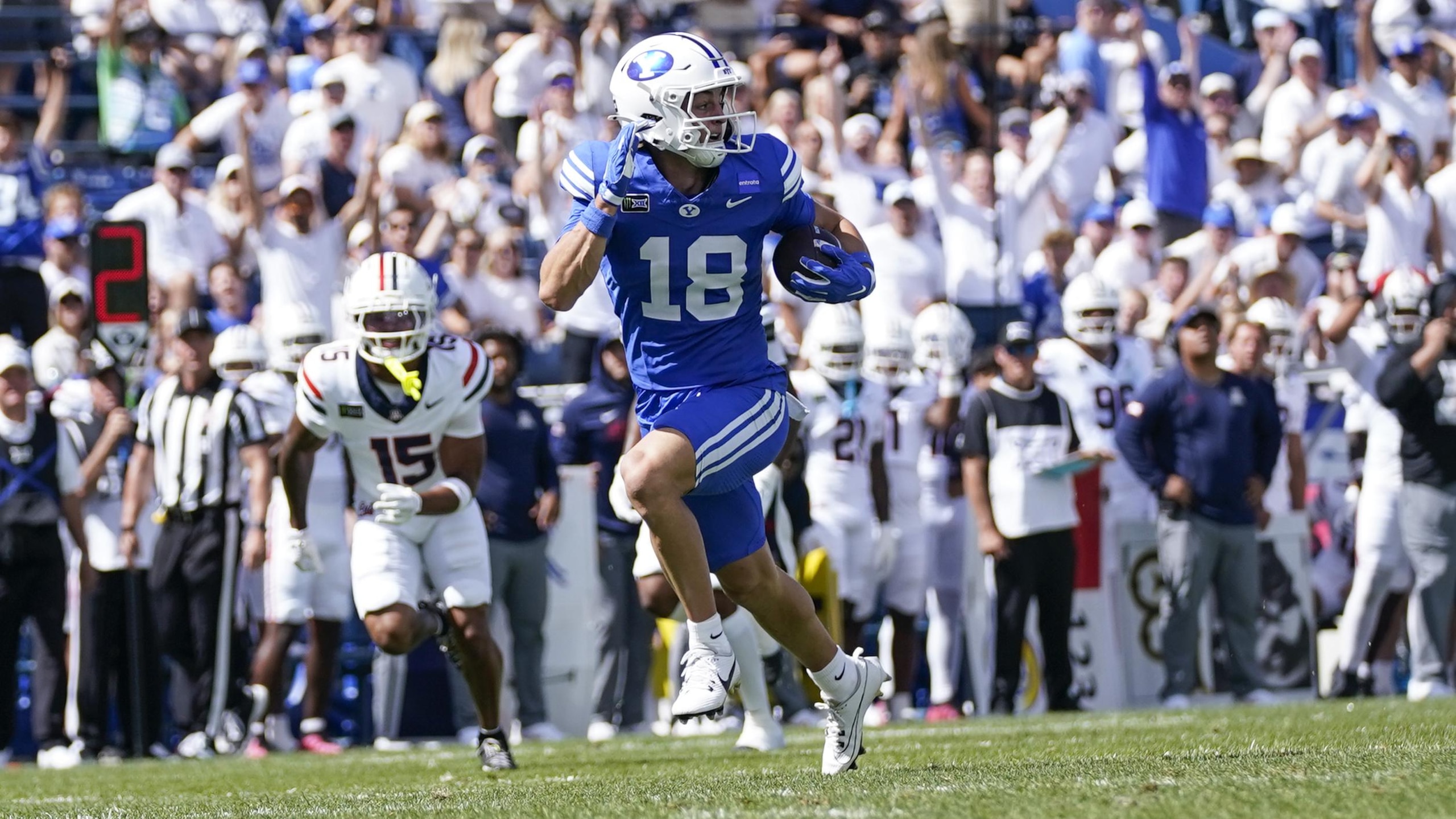 COLLEGE FOOTBALL: SEP 12 Arizona at BYU