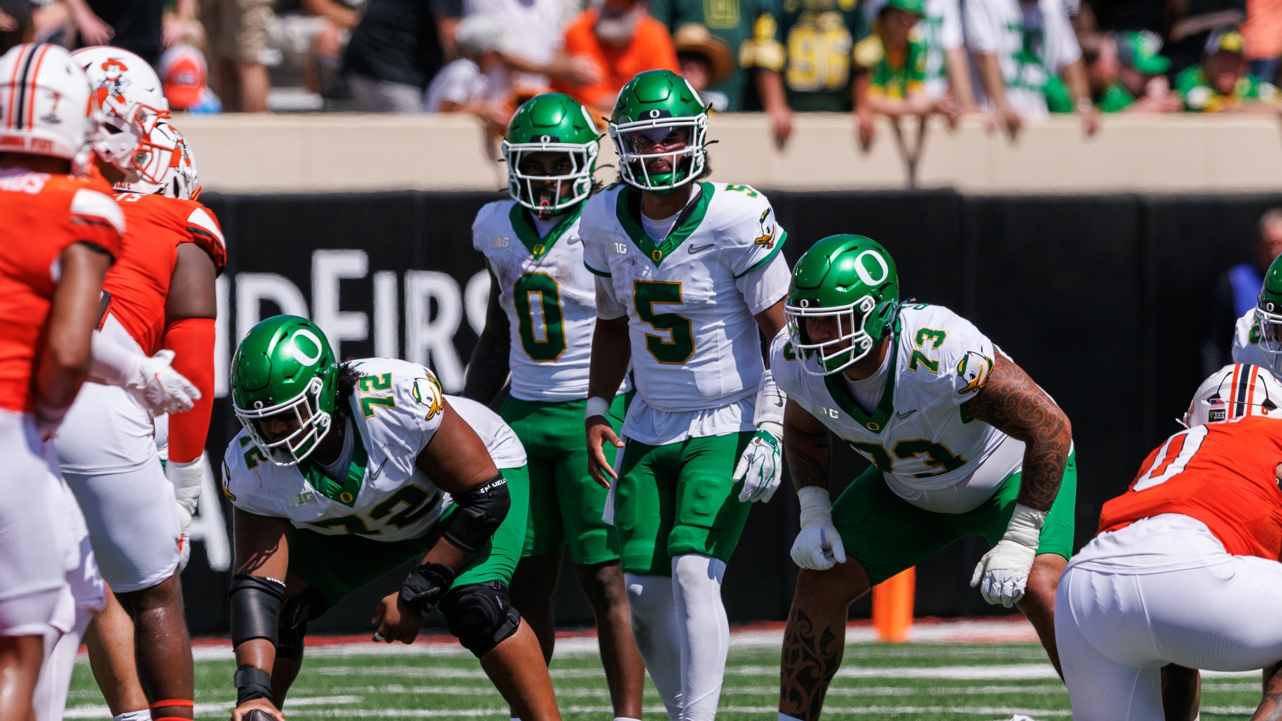 COLLEGE FOOTBALL: SEP 12 Oregon at Oklahoma State