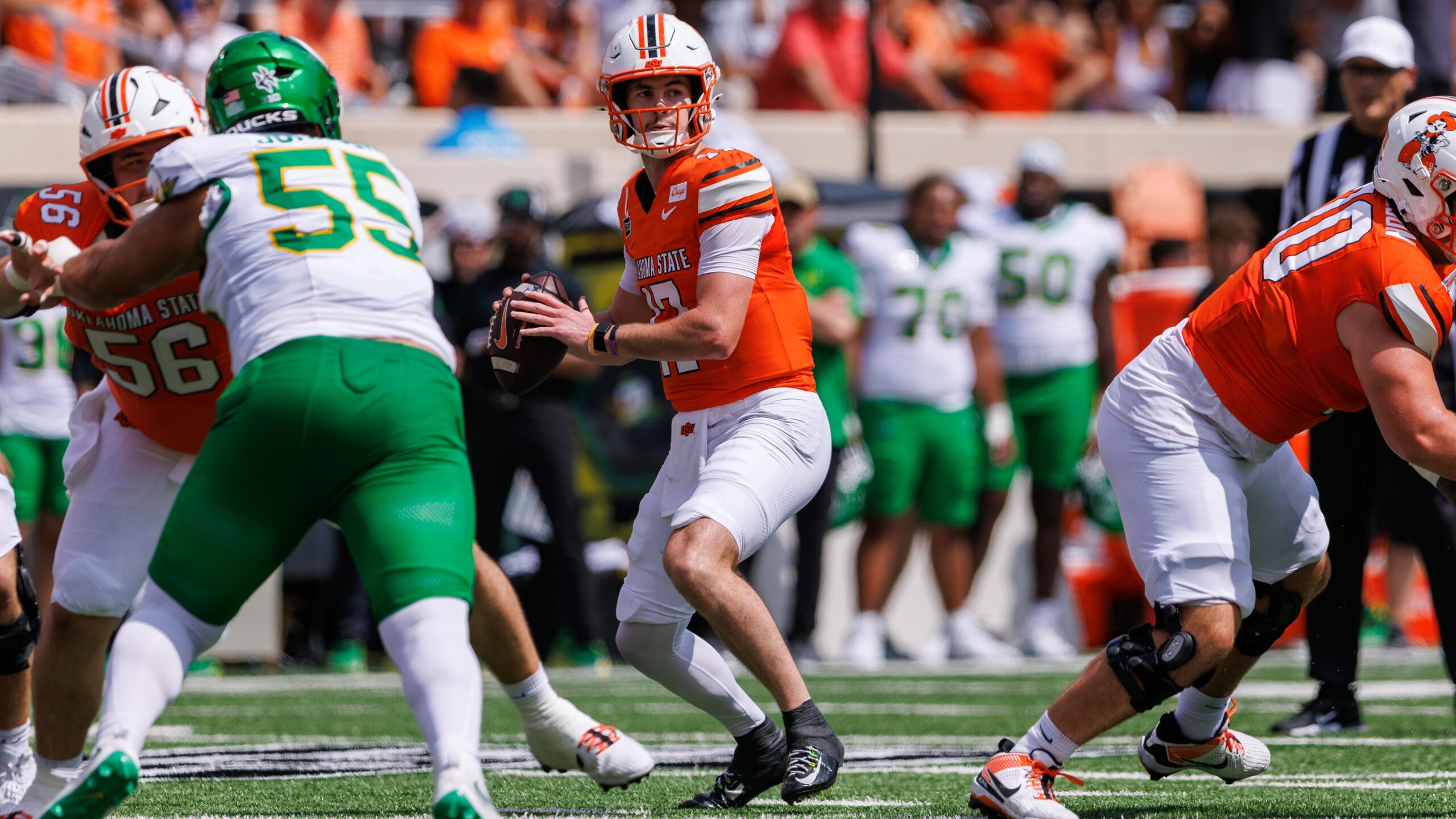 COLLEGE FOOTBALL: SEP 12 Oregon at Oklahoma State