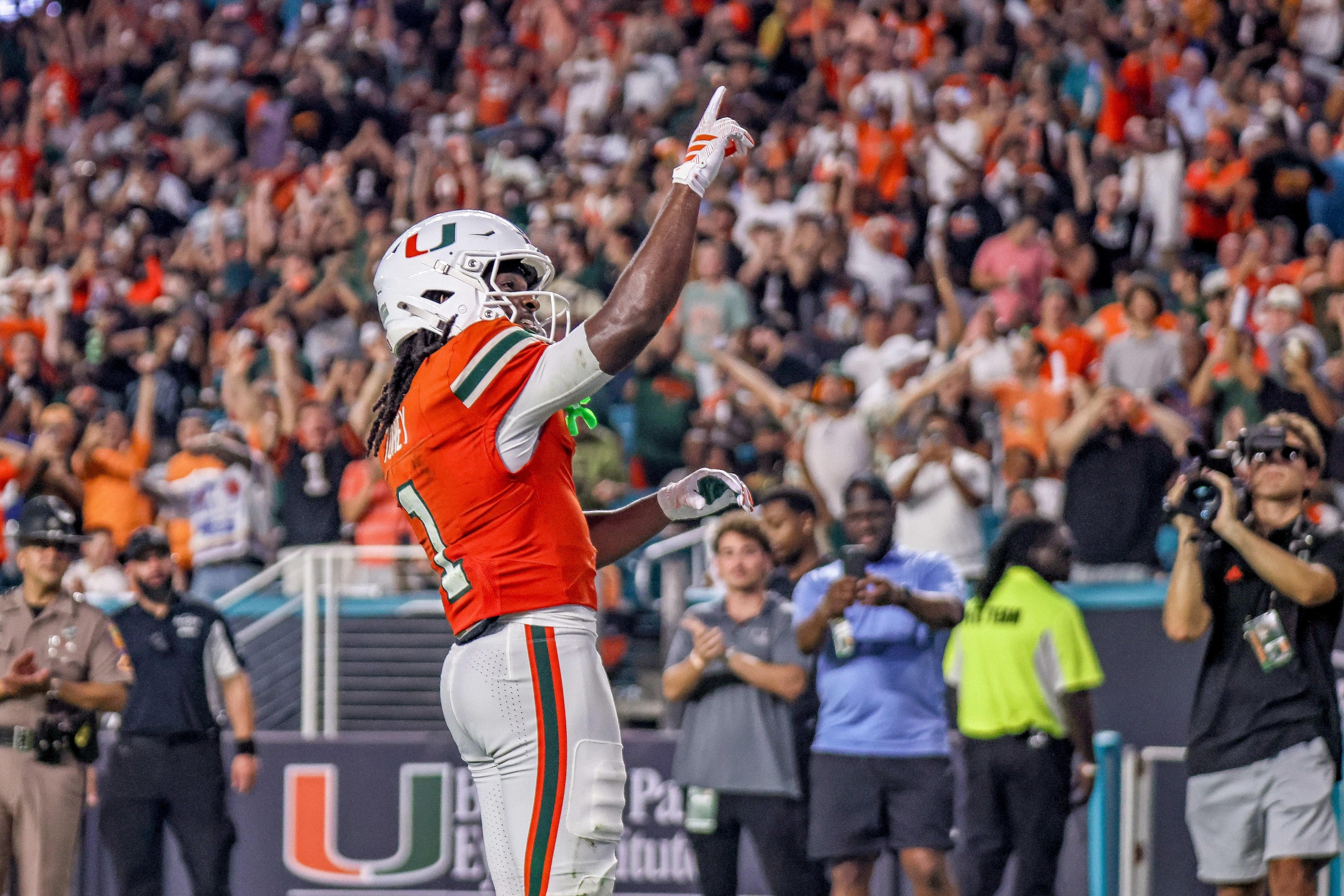 COLLEGE FOOTBALL: SEP 10 Florida A&M at Miami COLLEGE FOOTBALL: SEP 10 Florida A&M at Miami