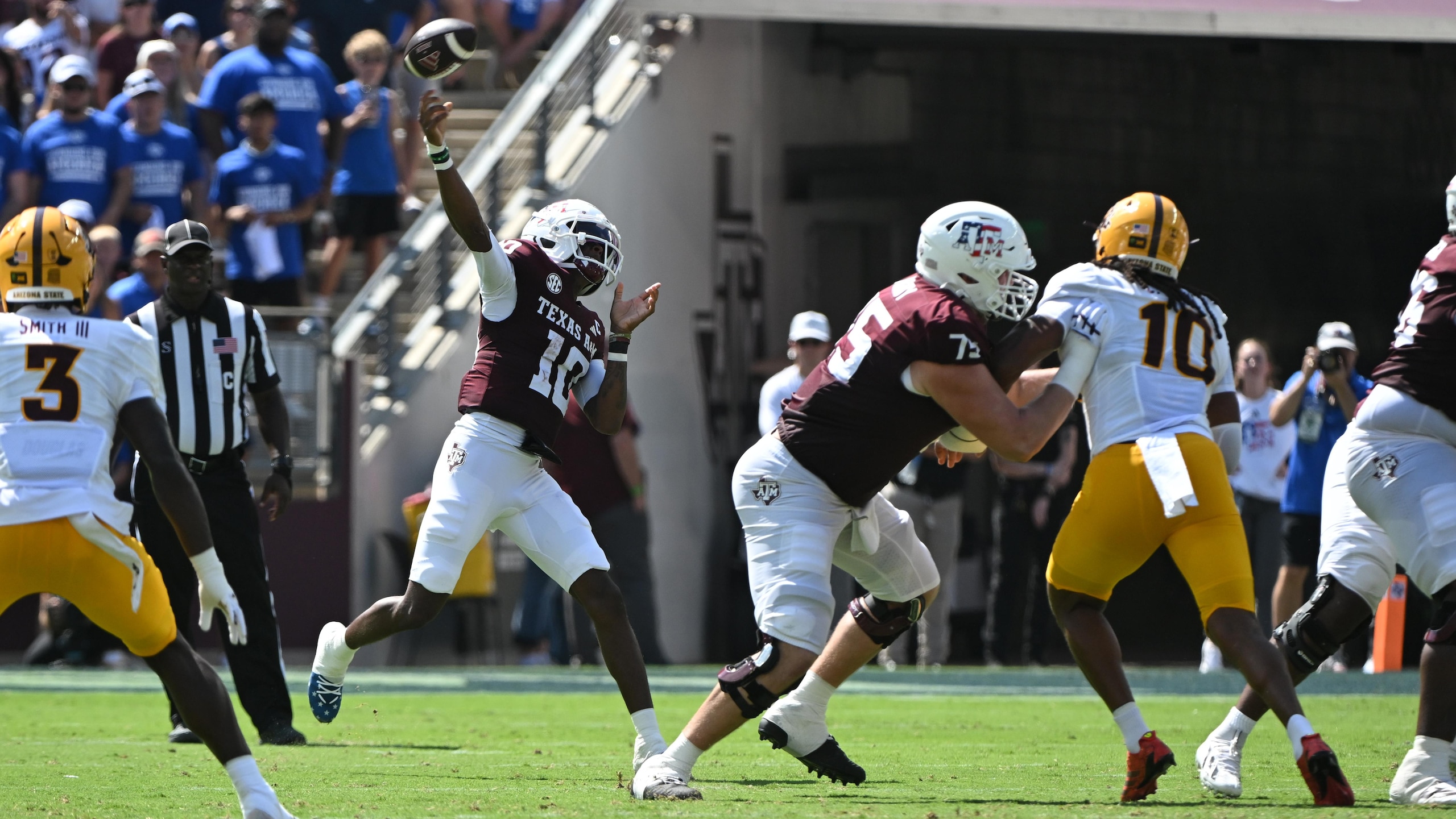 COLLEGE FOOTBALL: SEP 12 Arizona State at Texas A&M