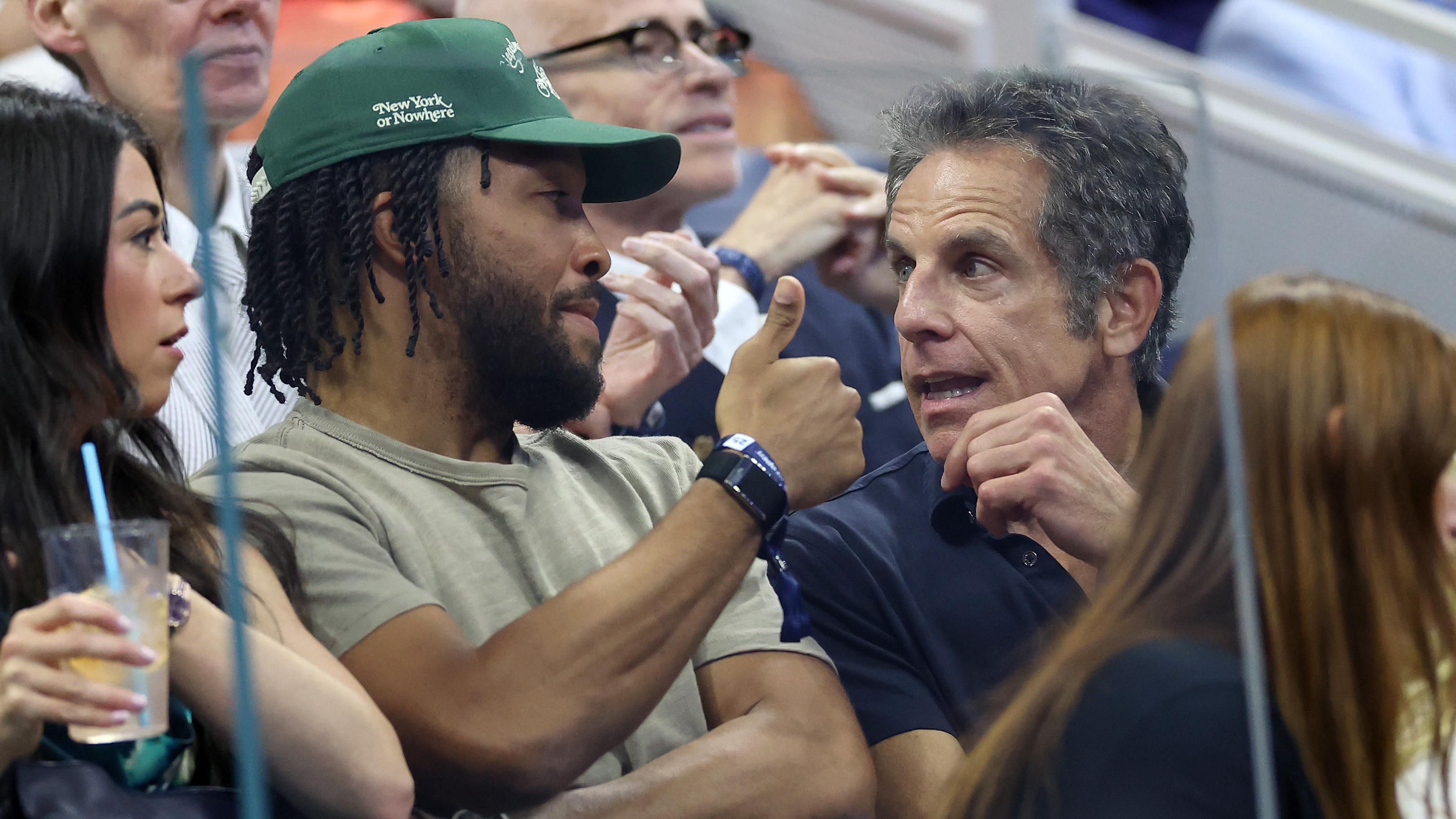 Jalen Brunson, Ben Stiller Attend US Open Together in Trending Video From Ben Shelton vs. Tiafoe