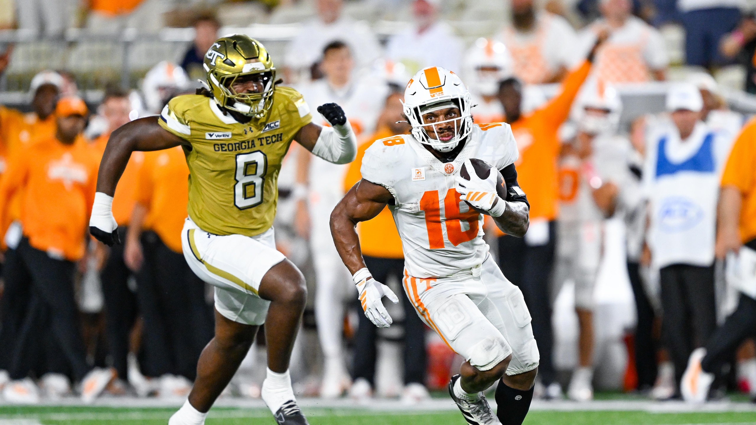 COLLEGE FOOTBALL: SEP 12 Tennessee at Georgia Tech