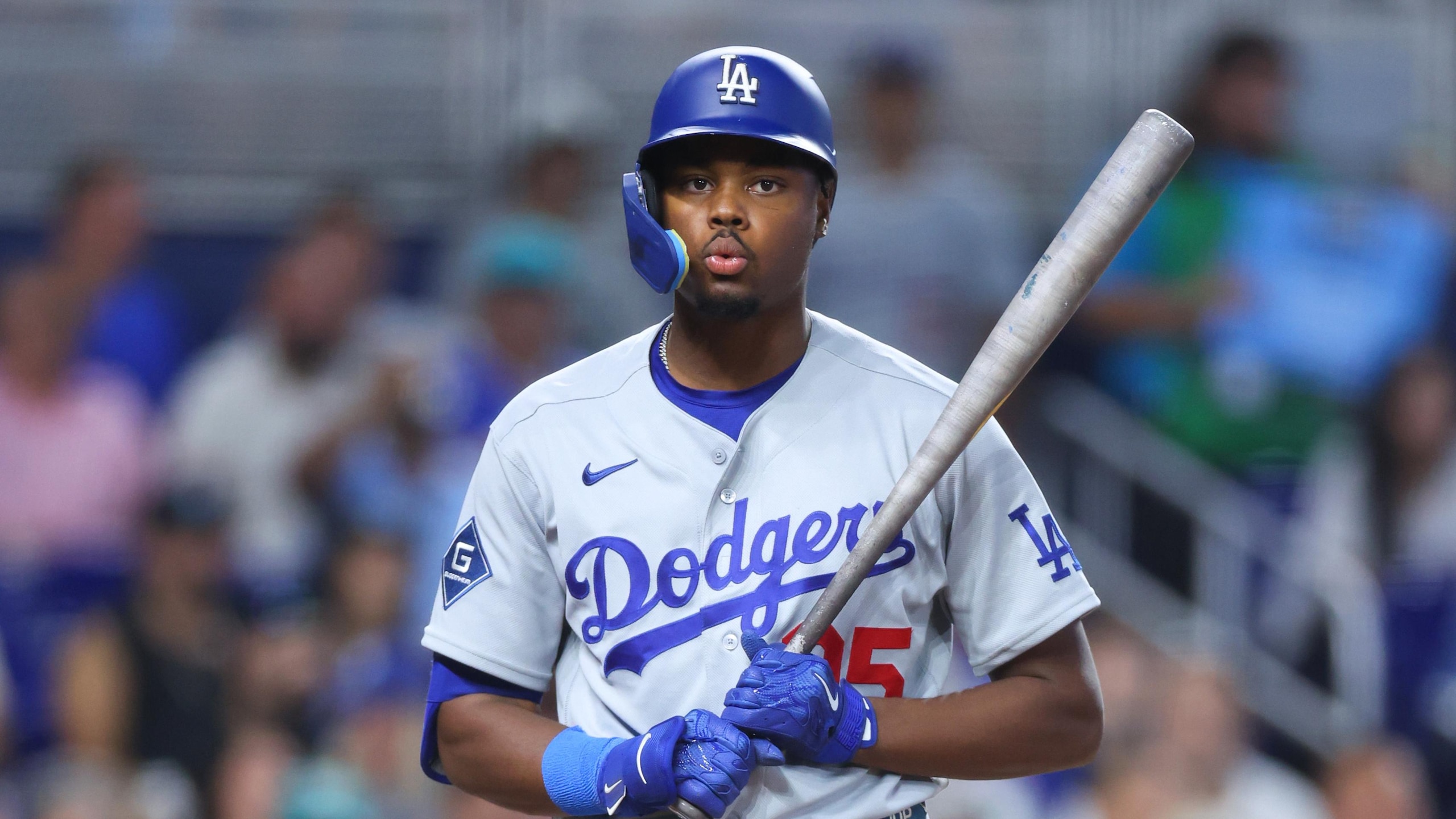 Los Angeles Dodgers v Miami Marlins