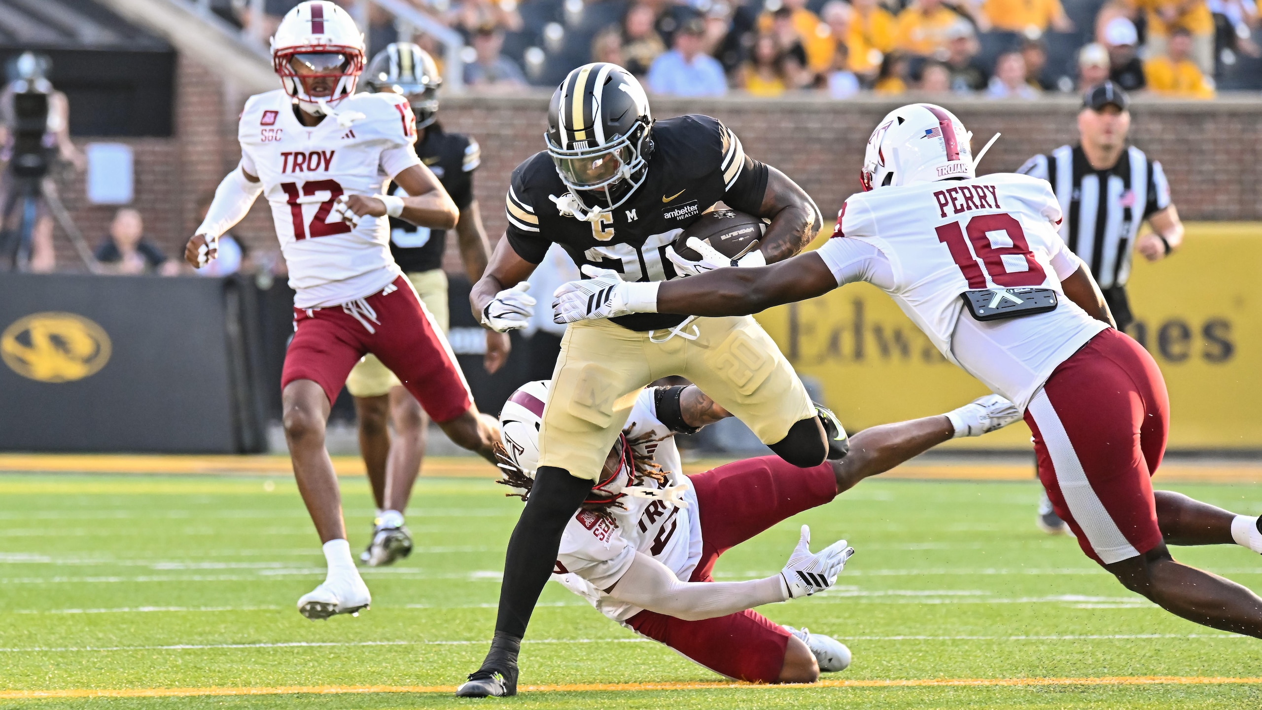 COLLEGE FOOTBALL: SEP 19 Troy at Missouri
