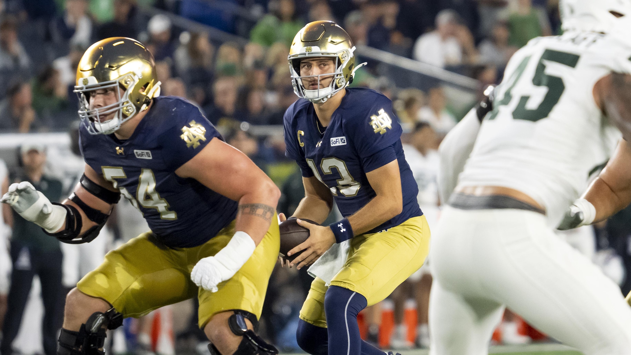 COLLEGE FOOTBALL: SEP 19 Michigan State at Notre Dame